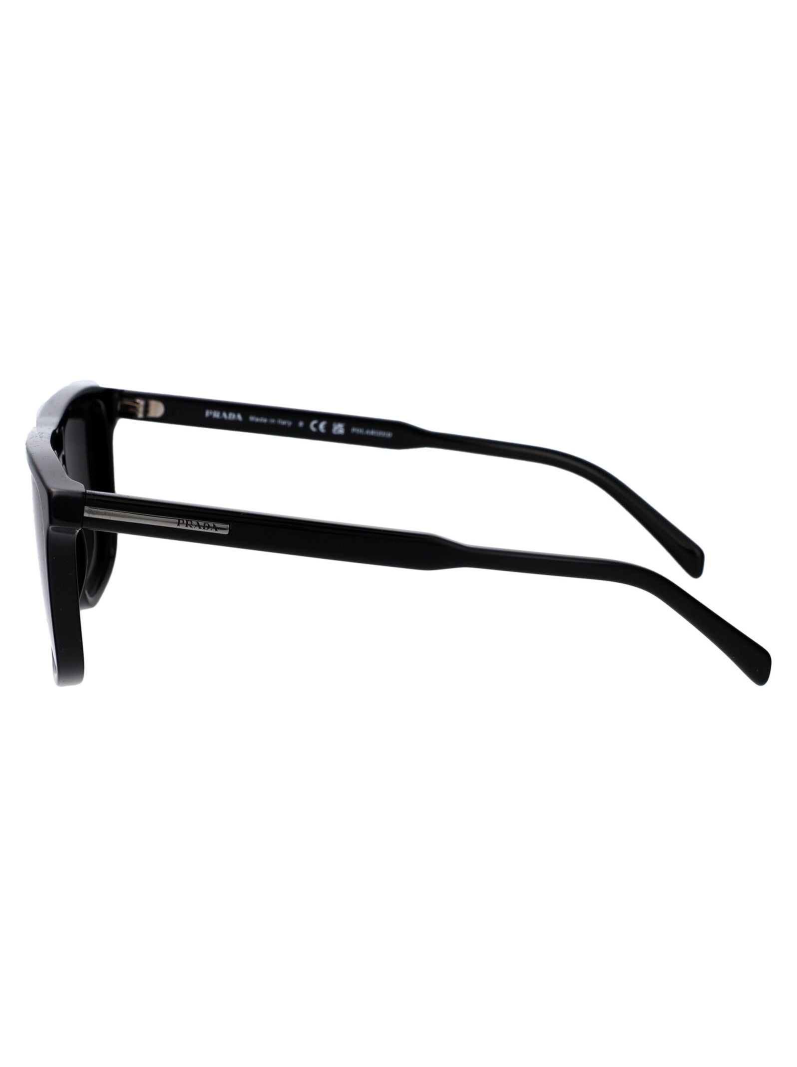 Shop Prada 0pr A22s Sunglasses In 16k30h Black