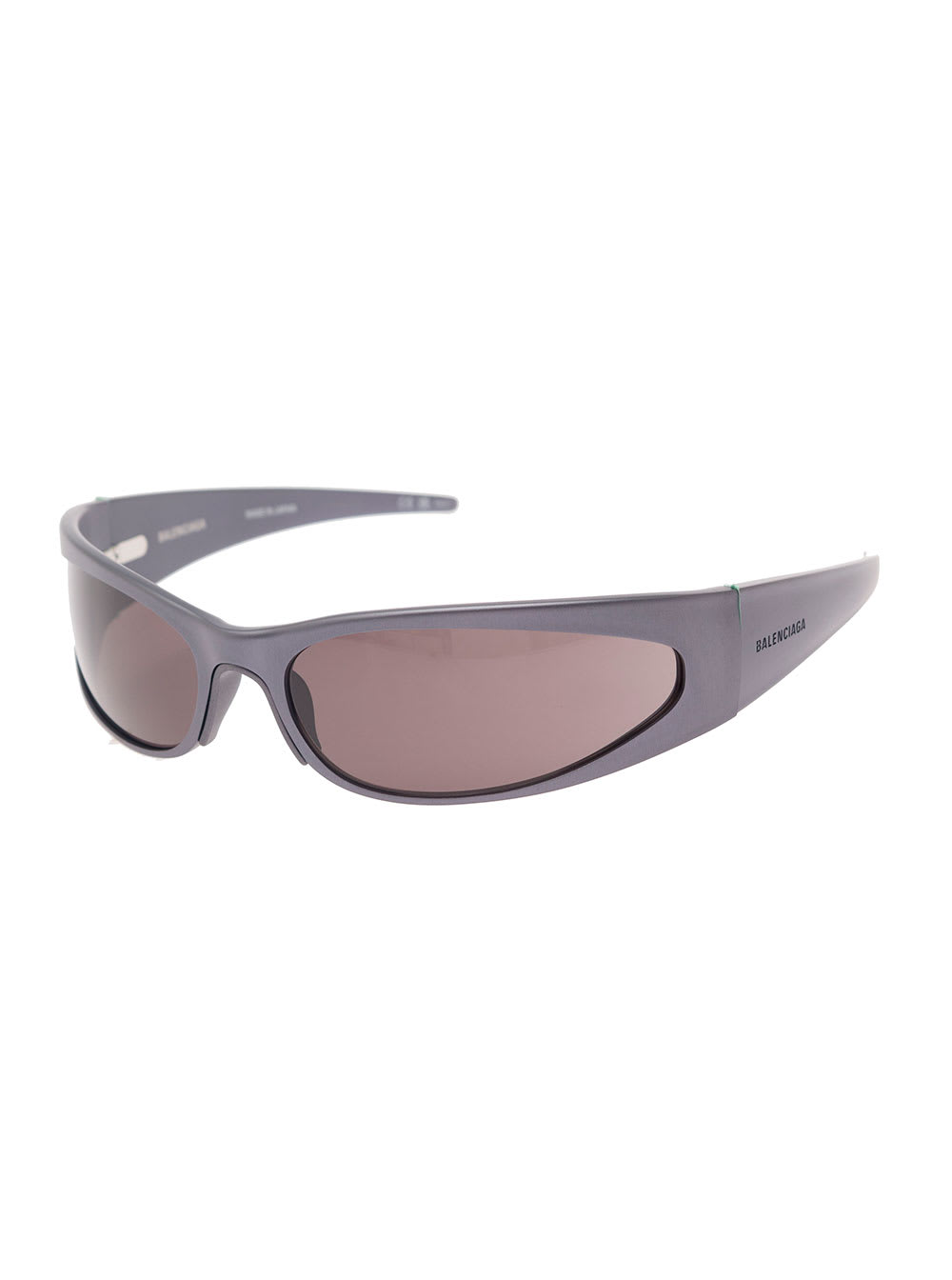 Balenciaga Grey Reverse Xpander 2.0 Rectangle With Logo In Aluminum Woman In 1452