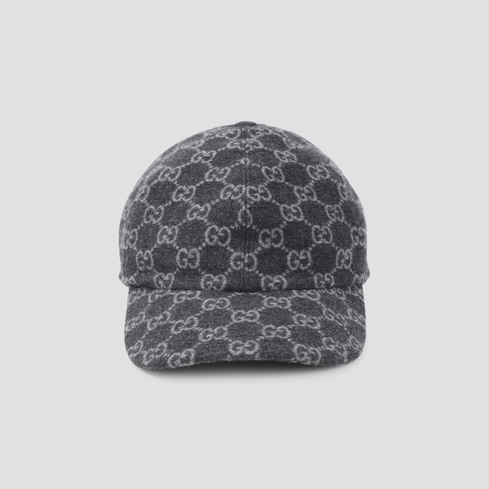 Shop Gucci M Dailly Hat In Dark Grey