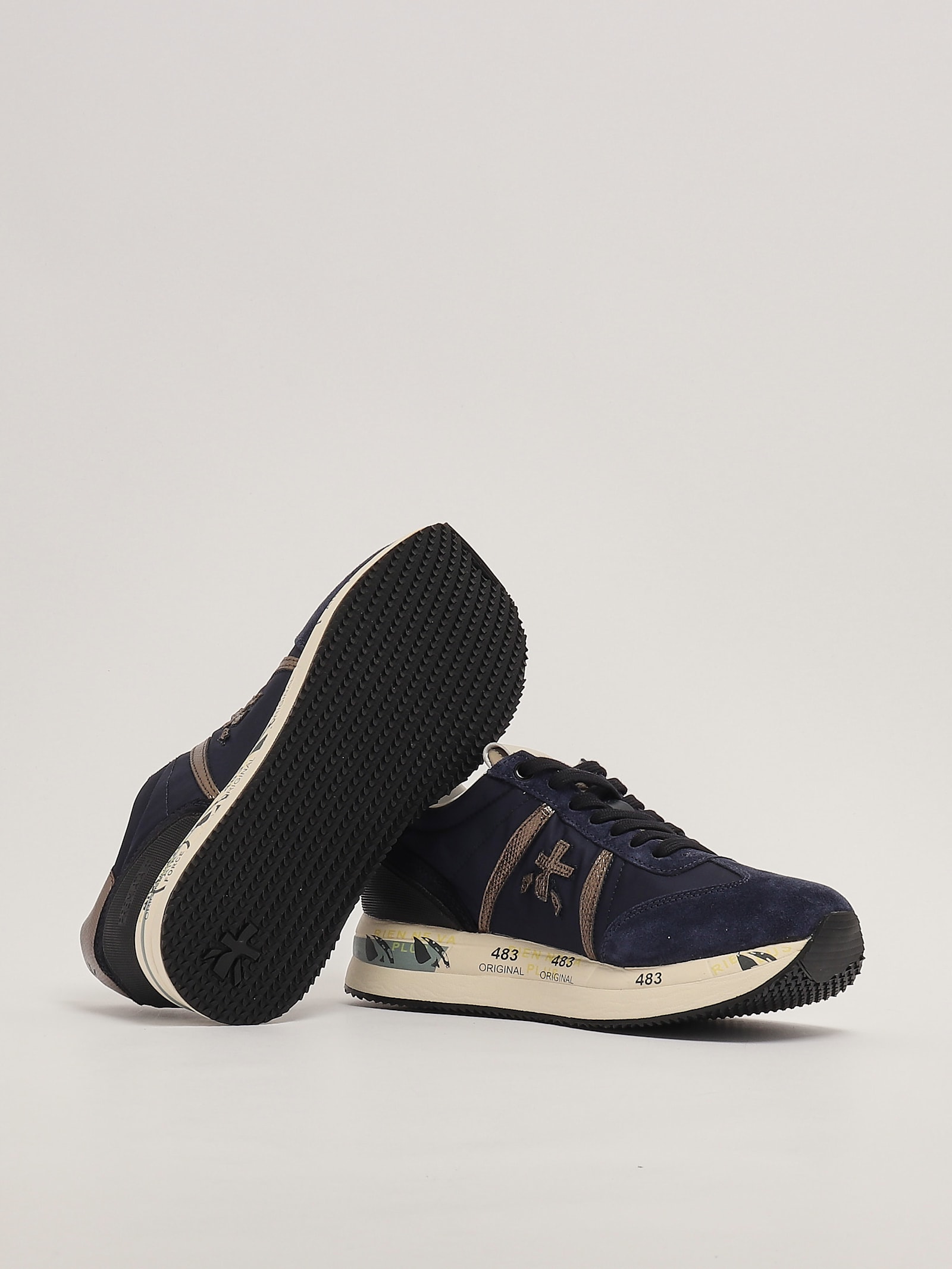 Shop Premiata Conny Sneaker In Navy