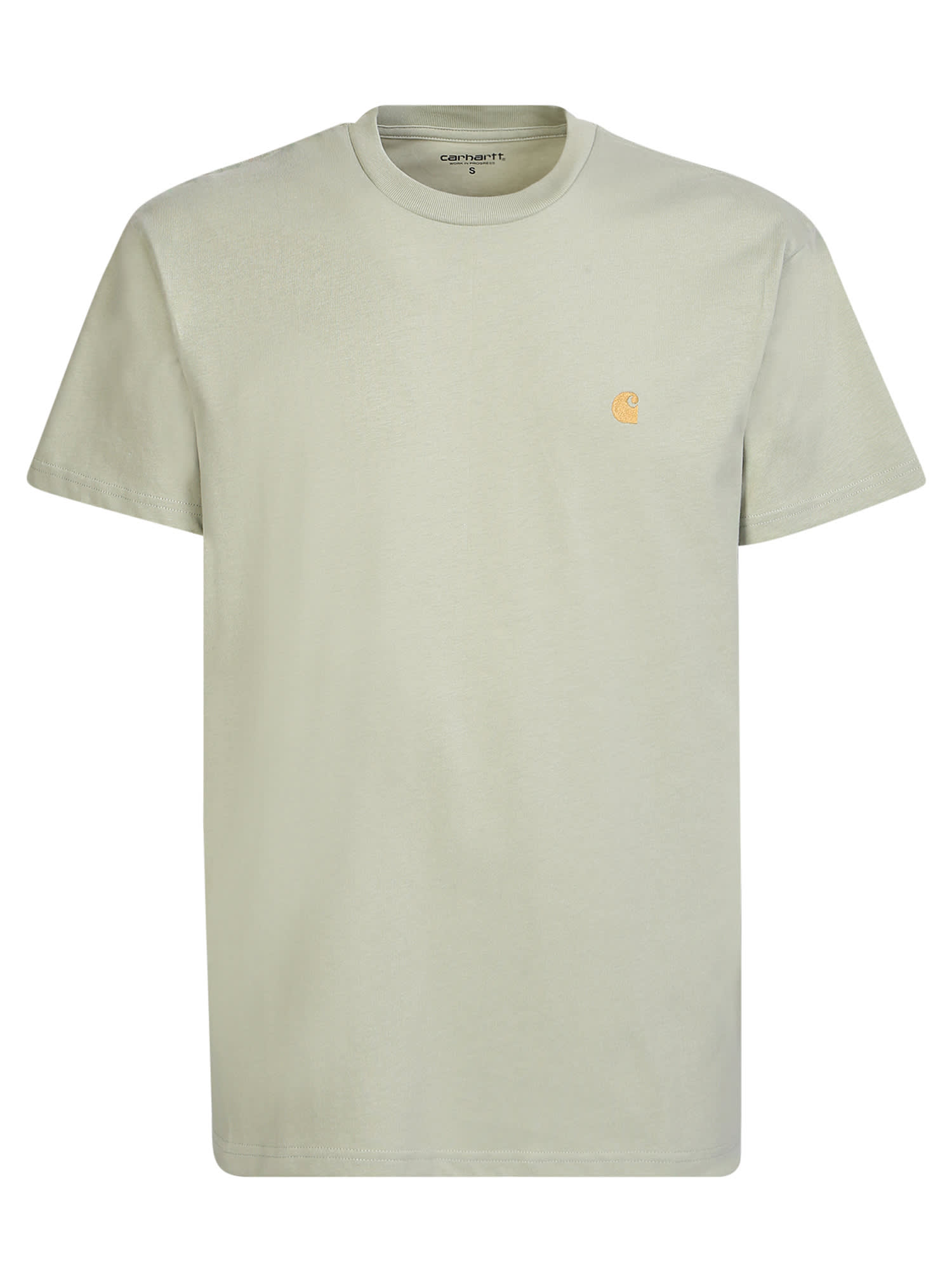 Pastel Green Cotton S/s Chase T-shirt