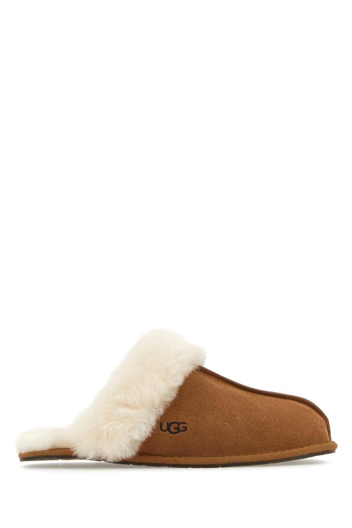 Camel Suede Scuffette Ii Slippers