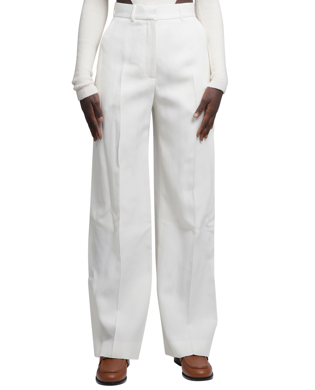 Casablanca White Trousers