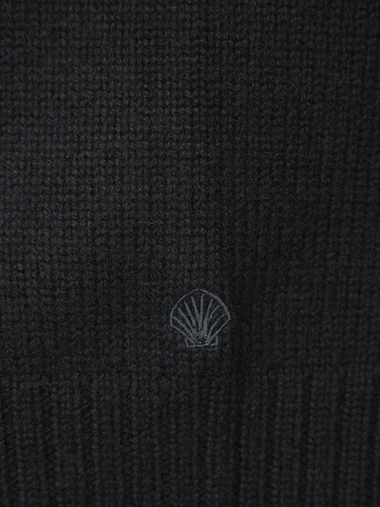 Shop Loulou Studio Black Wool And Cashmere Sweater