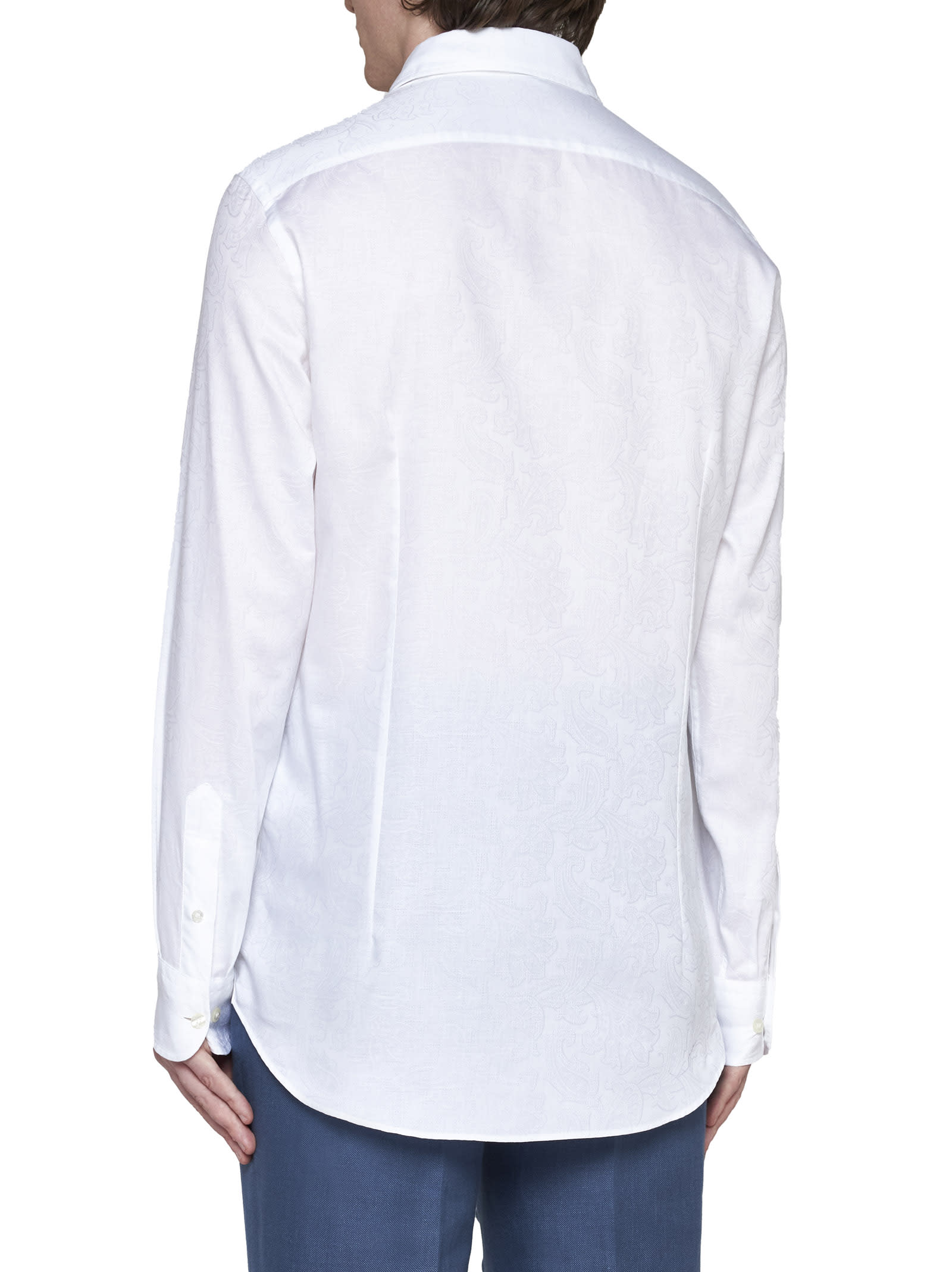 Shop Etro Shirt In White