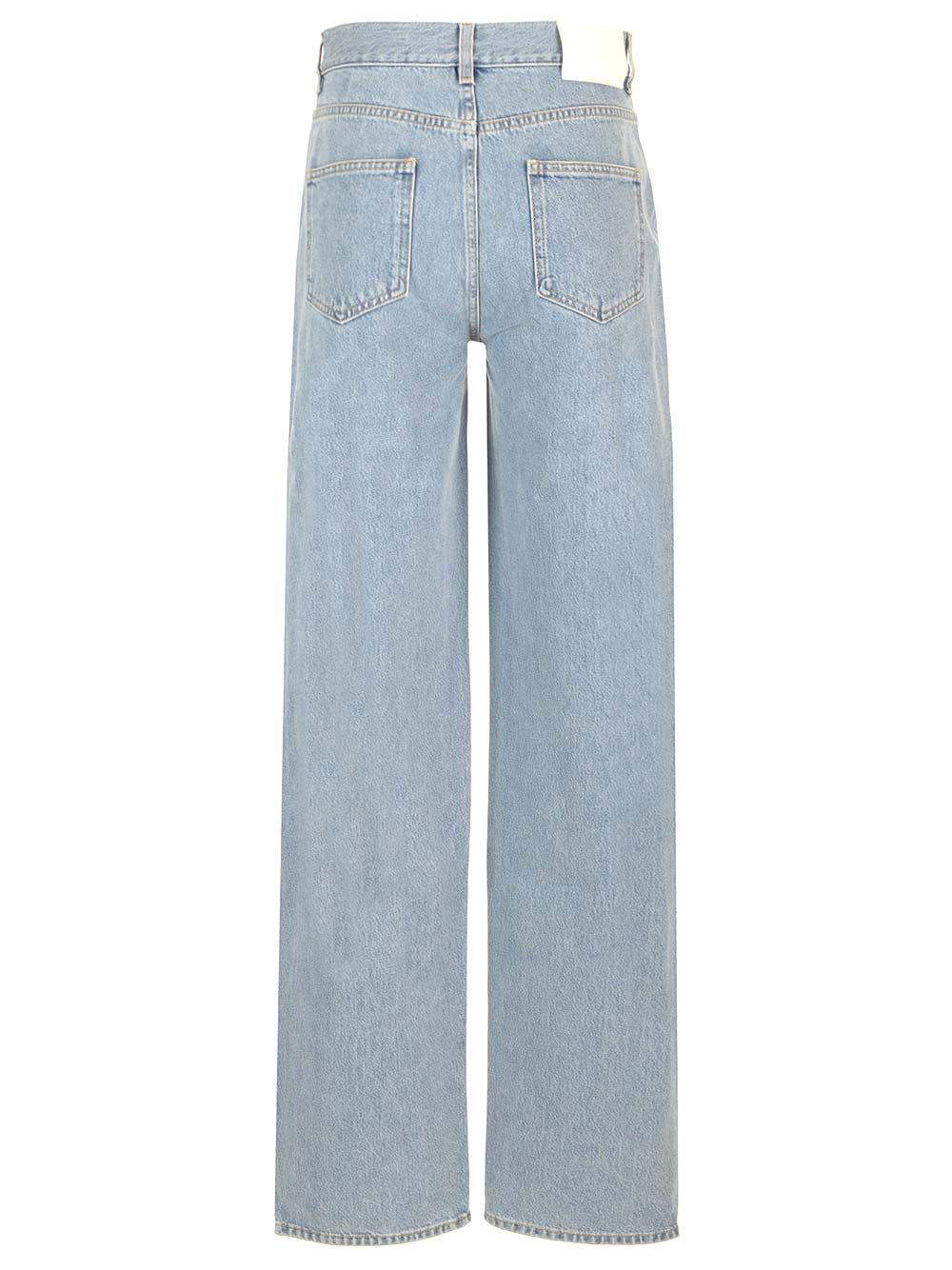 LOULOU STUDIO WIDE-LEG JEANS