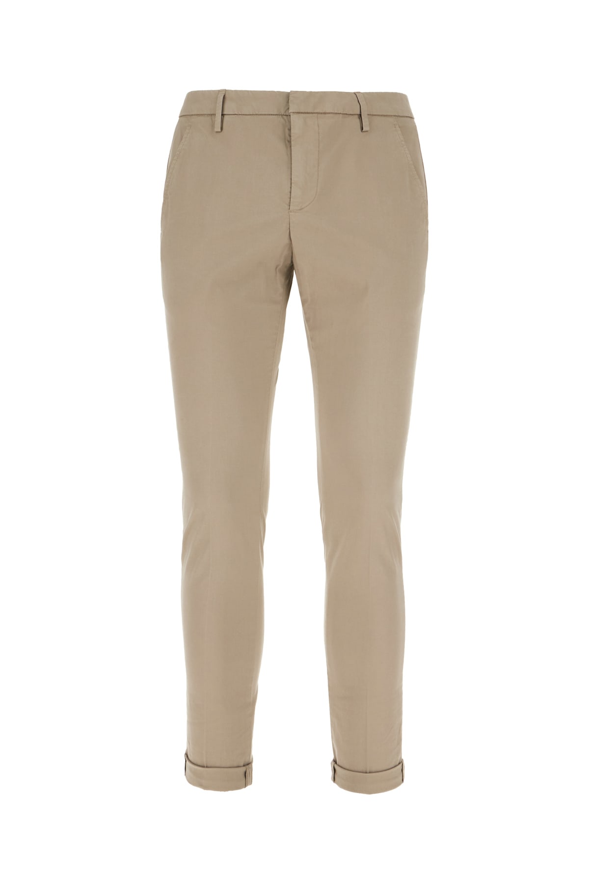 Cappuccino Stretch Cotton Chino Pants