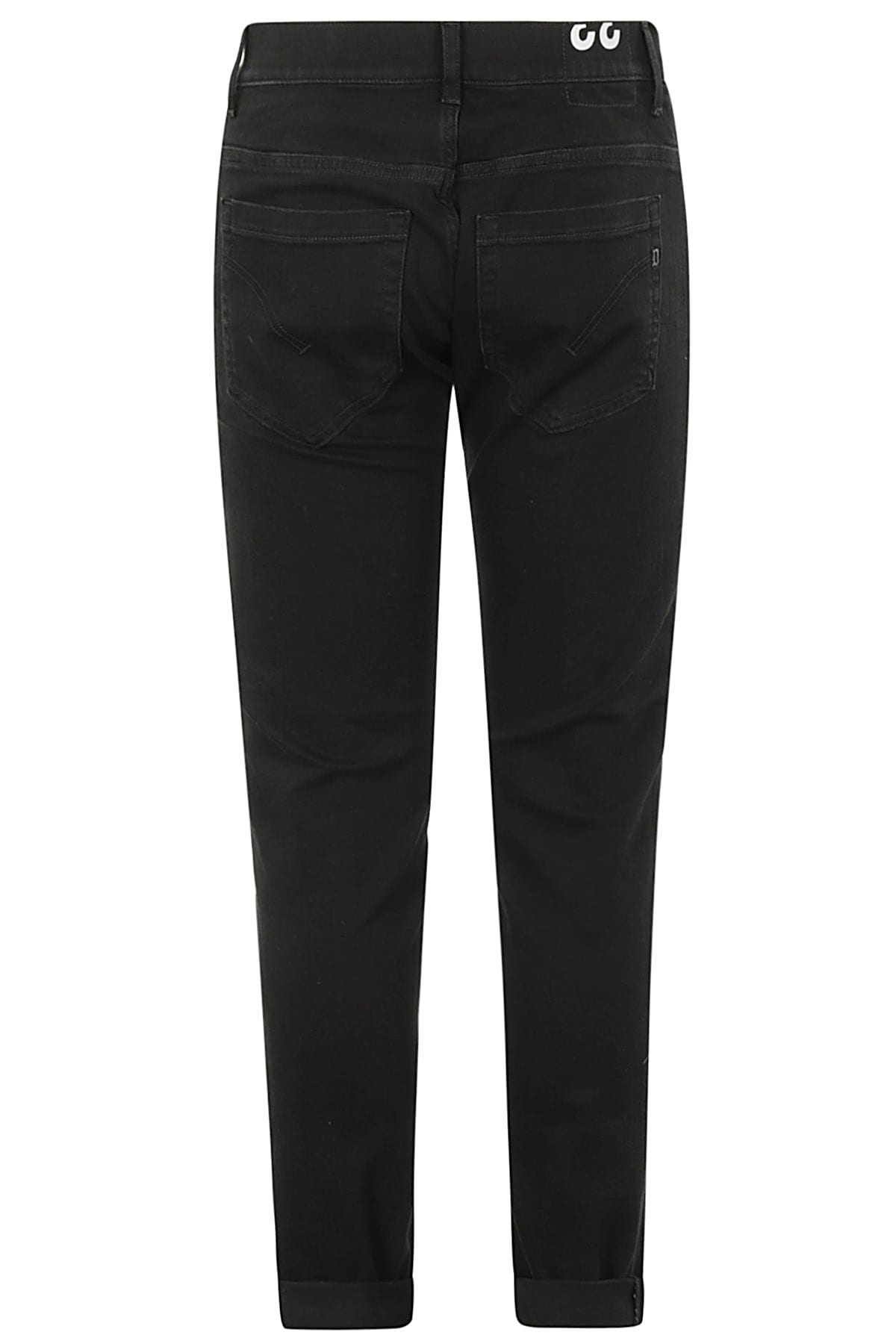 Shop Dondup Pantalone George Nero