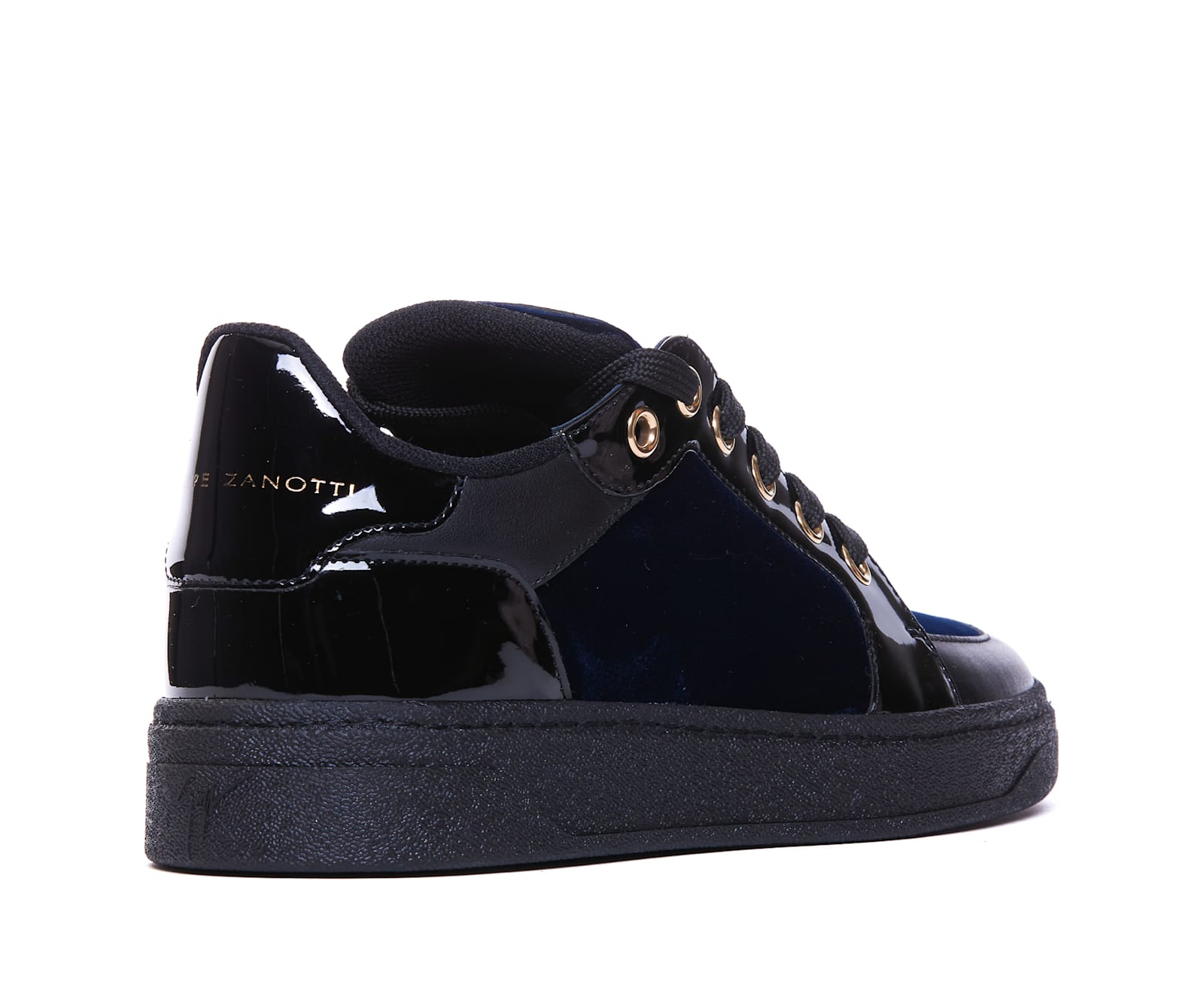 Shop Giuseppe Zanotti Gz94 Sneakers In Blue