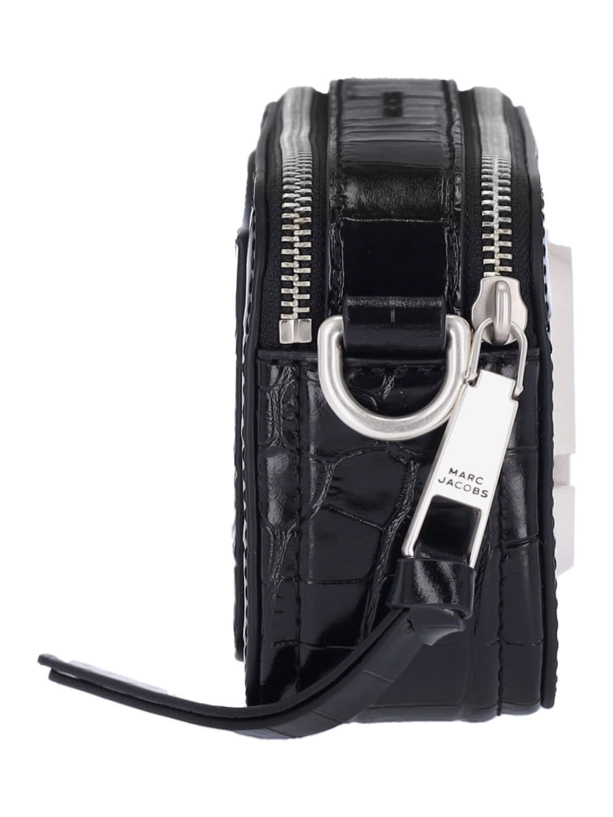 Shop Marc Jacobs The Snapshot Shoulder Bag In Black