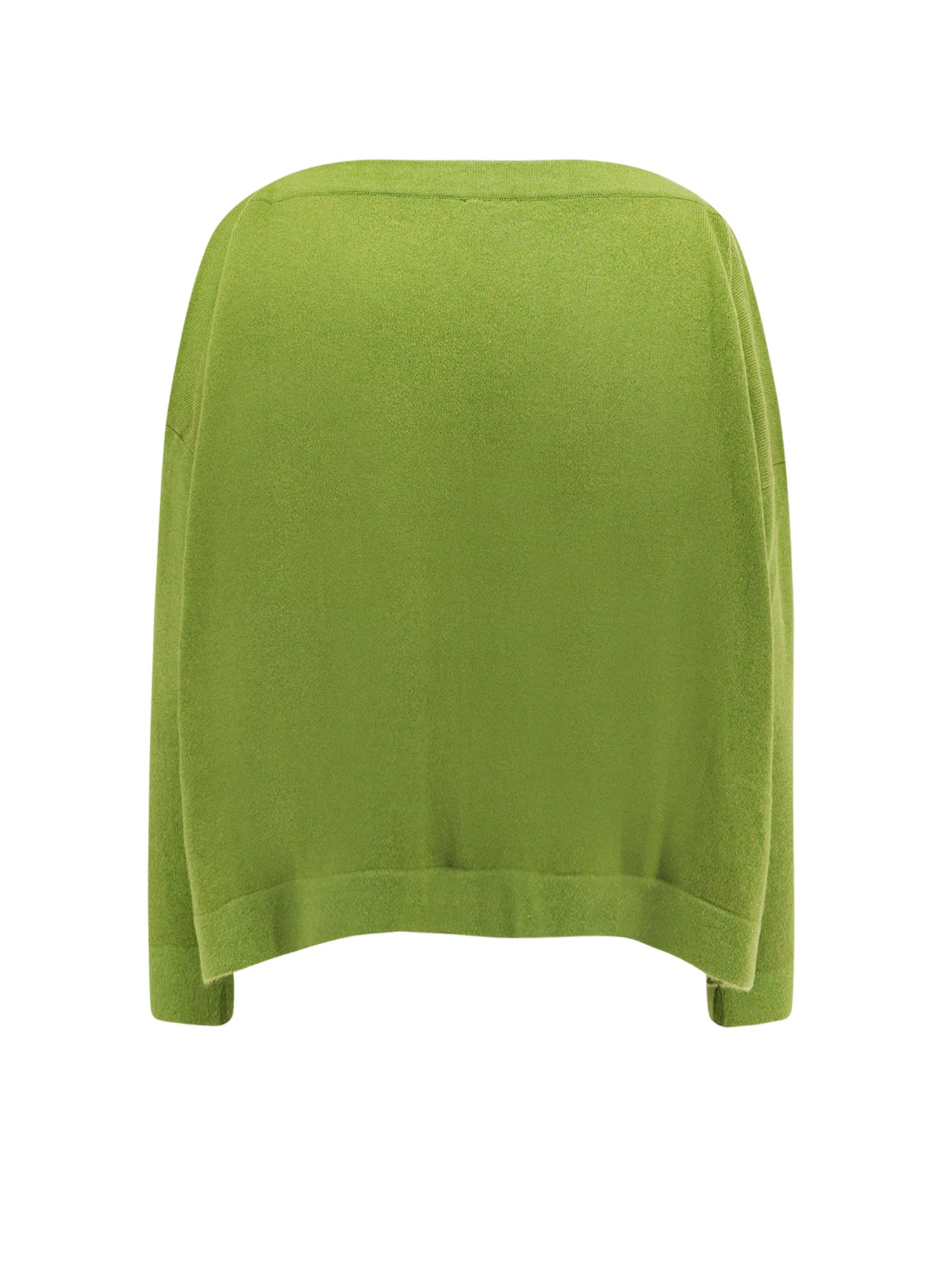 F Cashmere Daisy 1 Cashmere Sweater In Green
