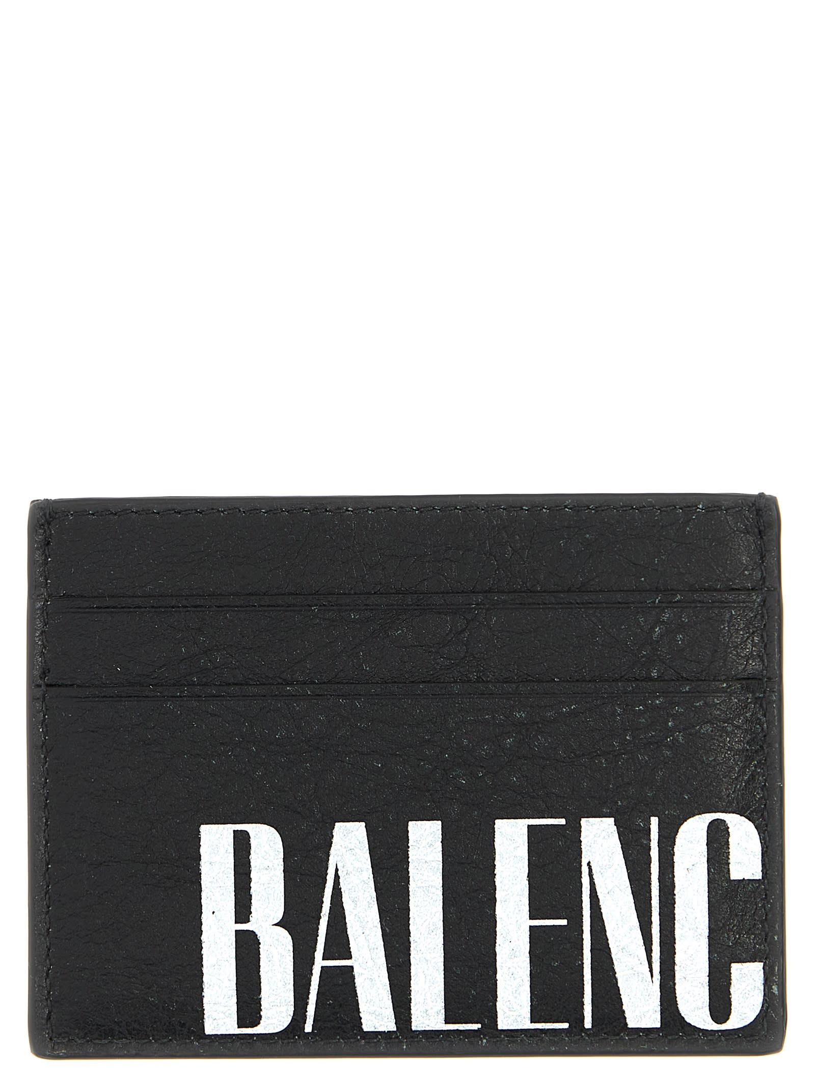 Balenciaga Editor Card Holder In Black