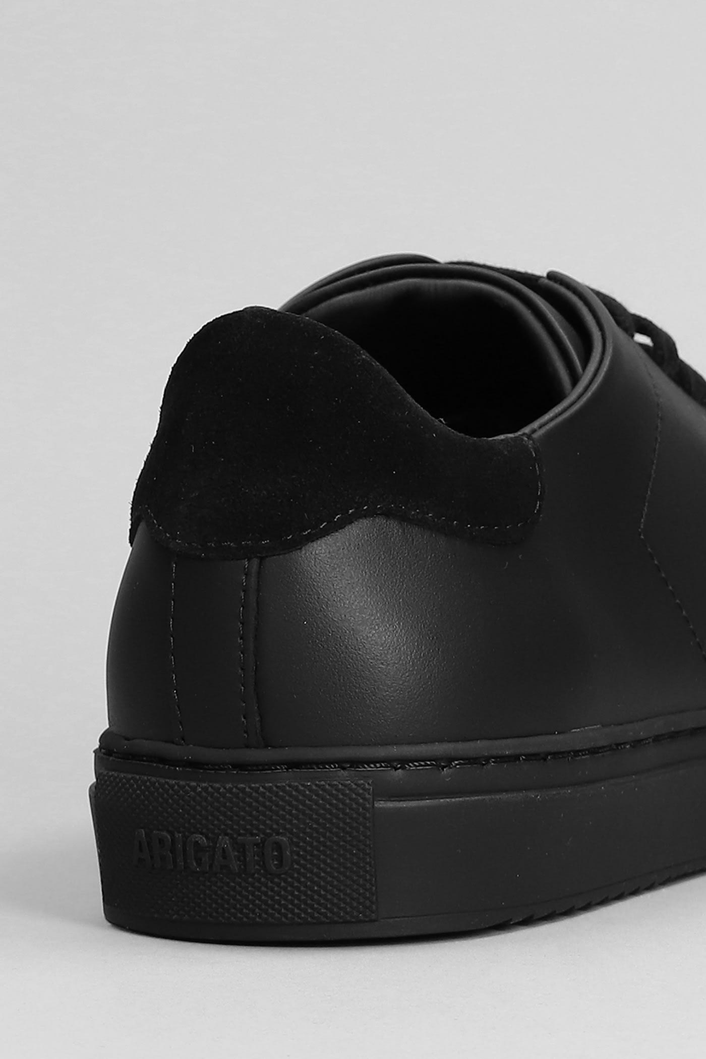 Shop Axel Arigato Clean 90 Sneakers In Black Suede And Leather In Nero Nero
