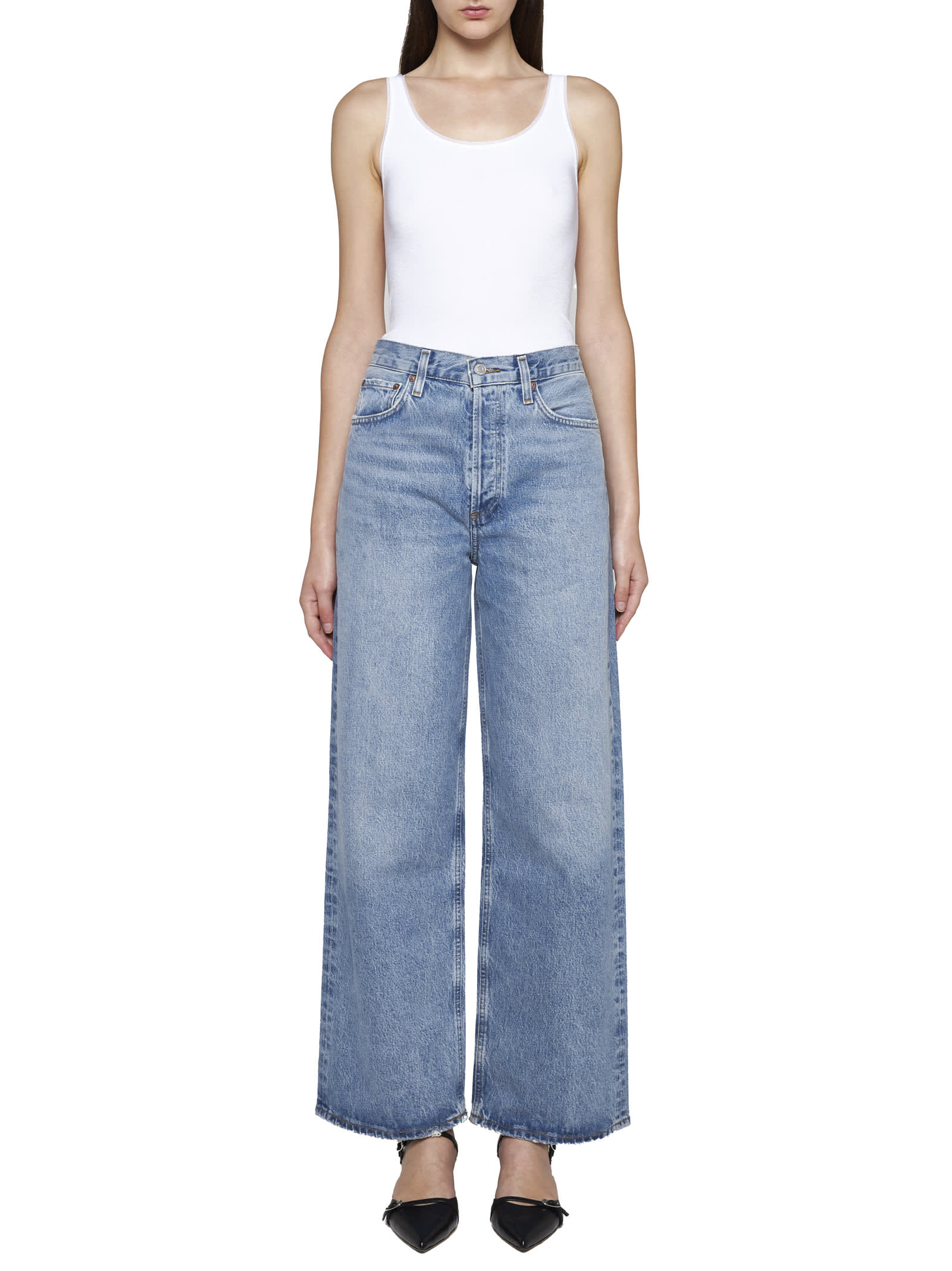 Shop Agolde Jeans In Libertine