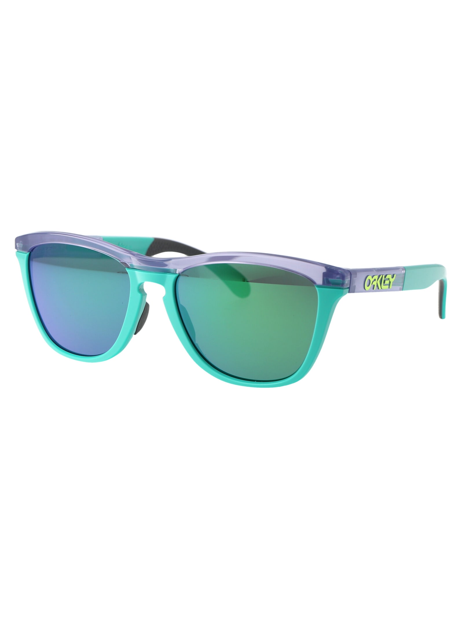 Shop Oakley Frogskins Range Sunglasses In Turquoise