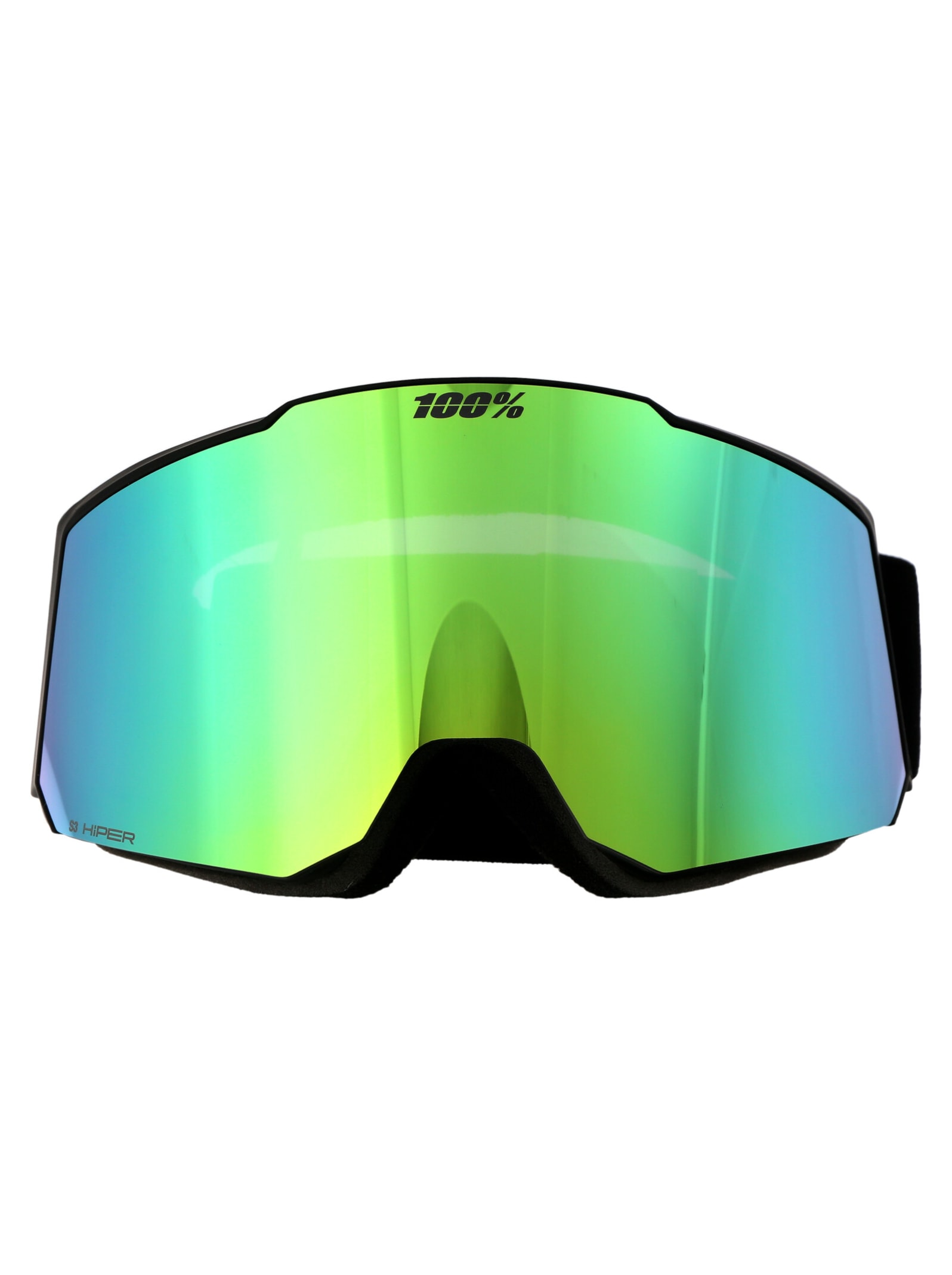 100% Snowcraft S Sunglasses In Black / Green