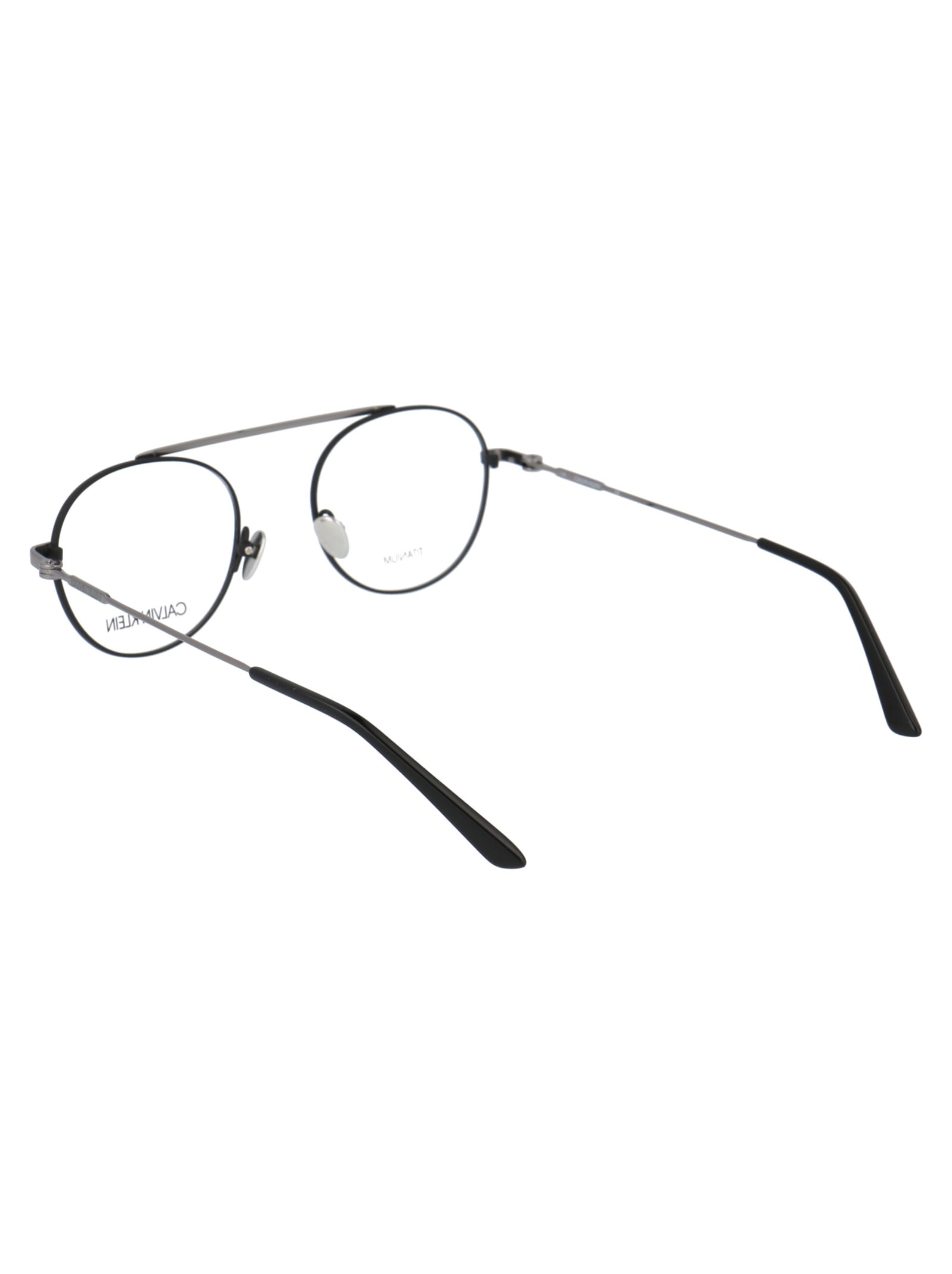 Shop Calvin Klein Ck19151 Glasses In 001 Matte Black