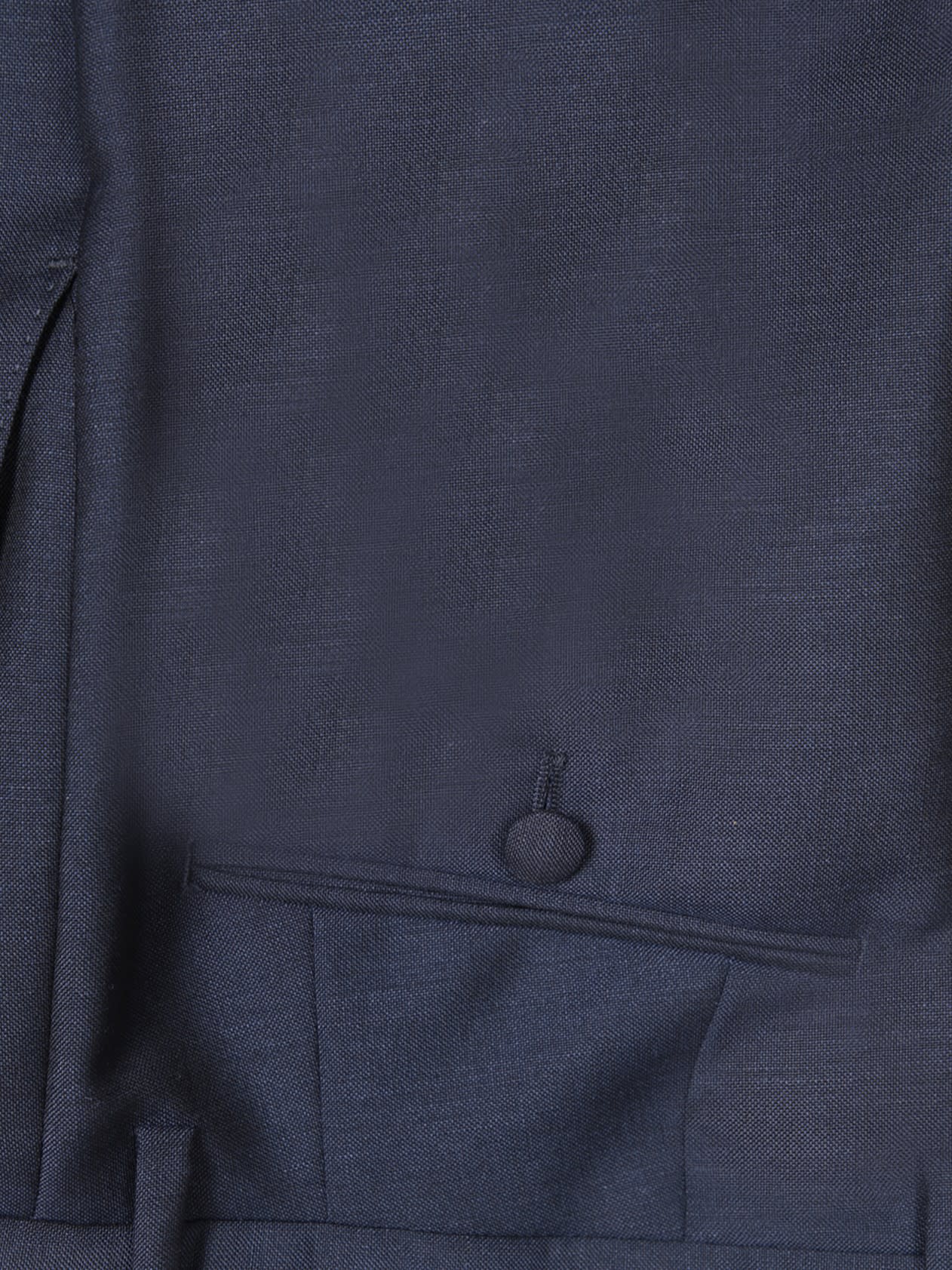 Shop Lardini Single-breasted Black Suit In Blue