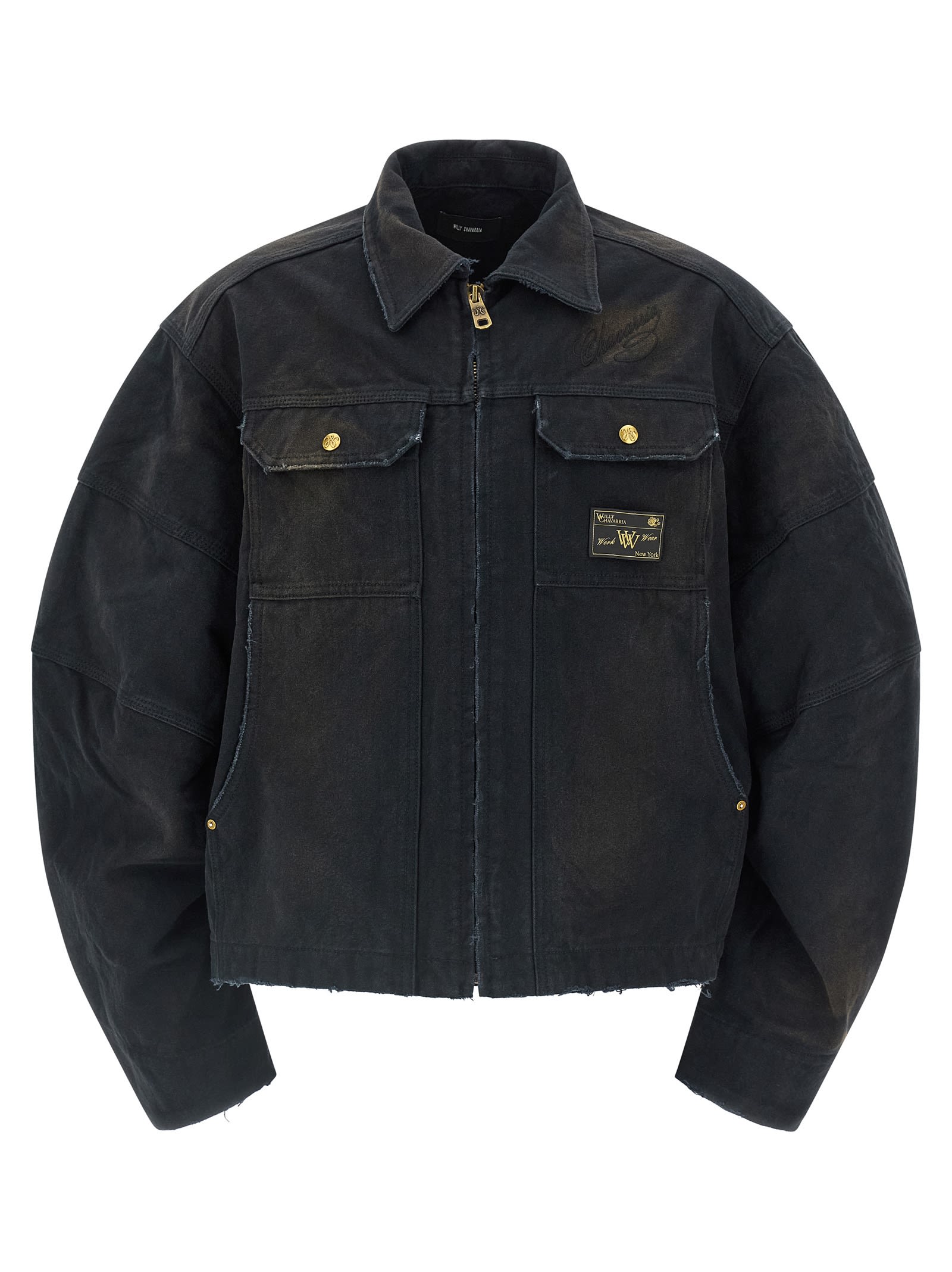 Willy Chavarria Stotckton Puffer Jackets Black In Black