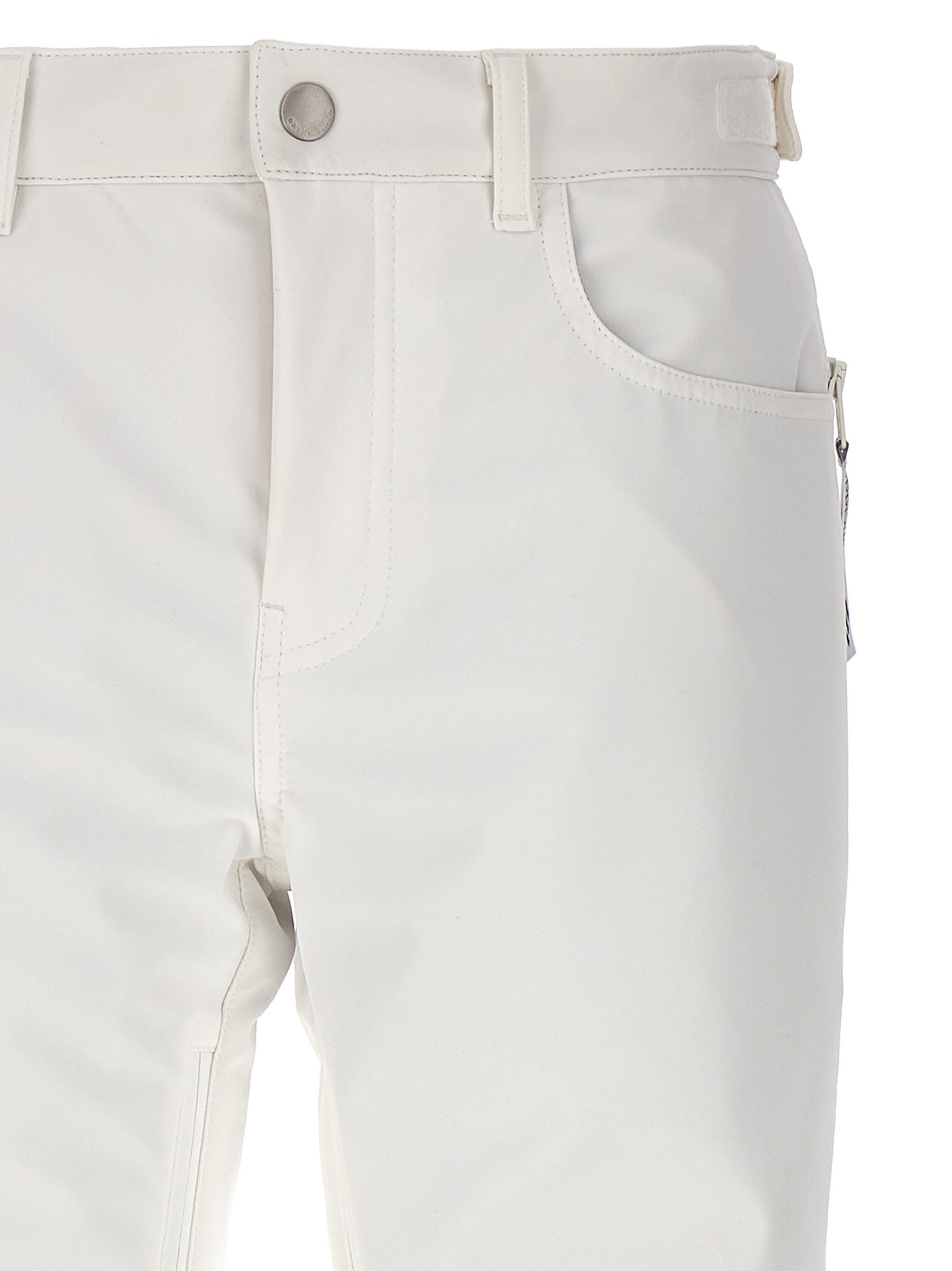 Shop Balenciaga 5-pocket Ski 3b Sports Icon Pants In White
