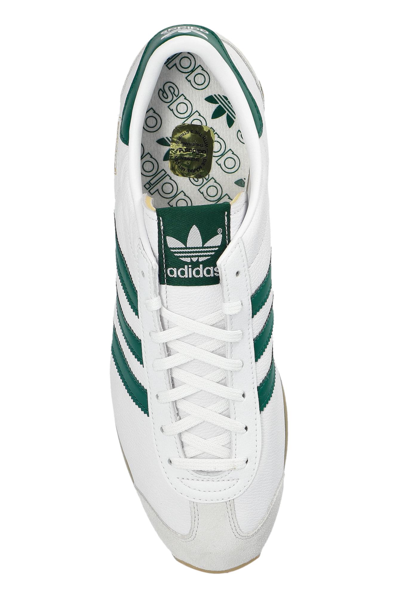 Adidas Originals Japan Country Sneakers Low-top Rubber Stripes In Ftwwht/cgreen/crywht