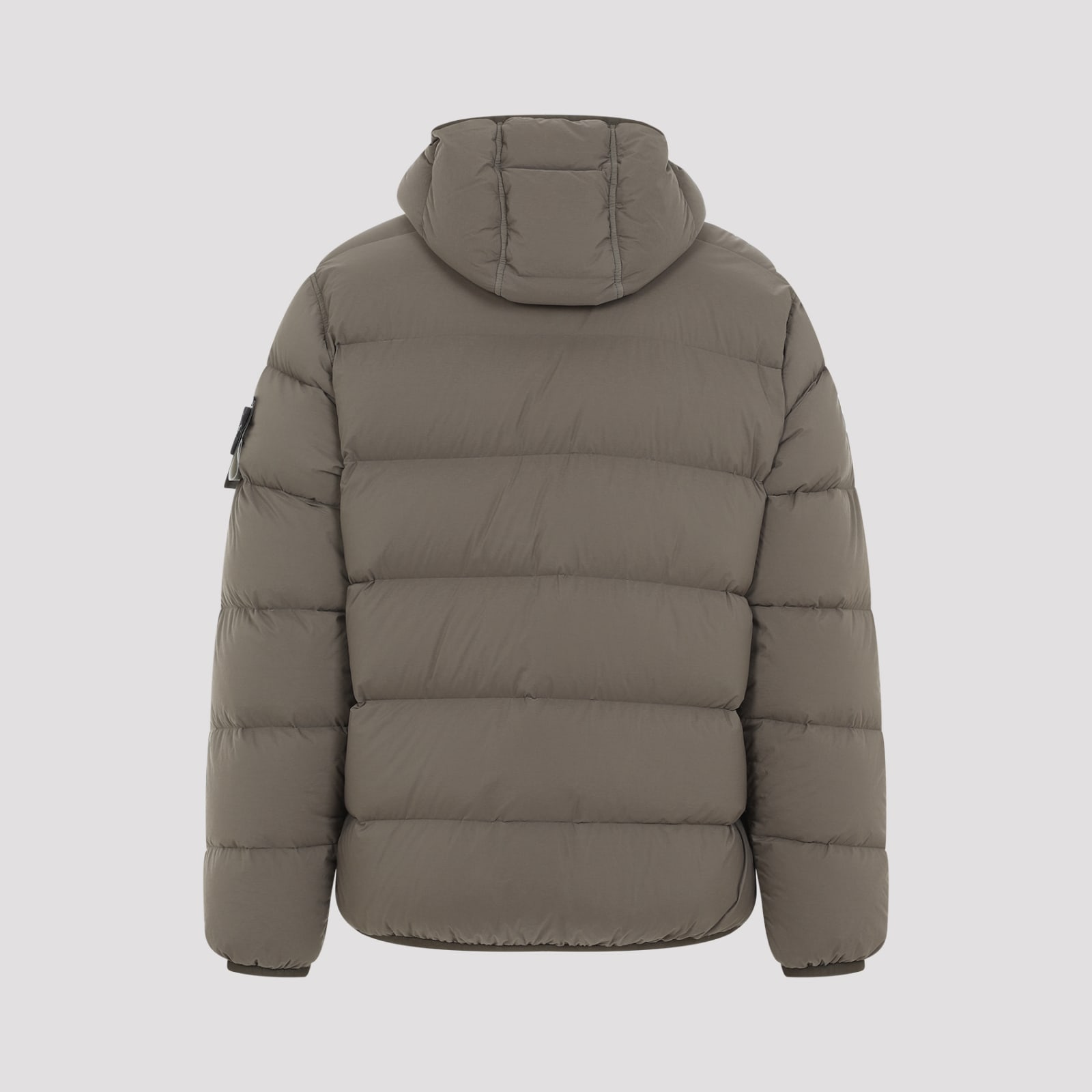 Shop Stone Island Polyamide Jacket In Walnut