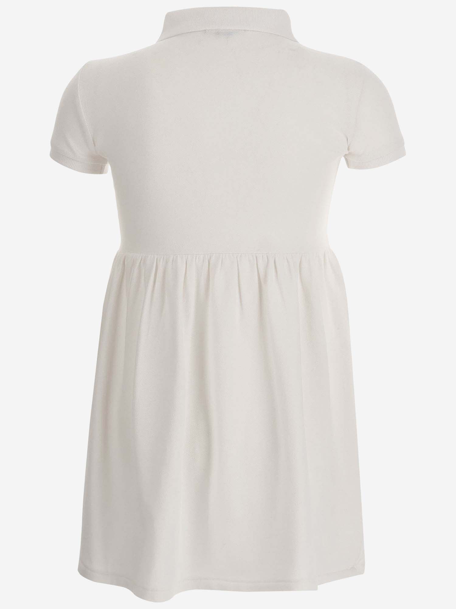 Shop Polo Ralph Lauren Stretch Cotton Dress With Logo