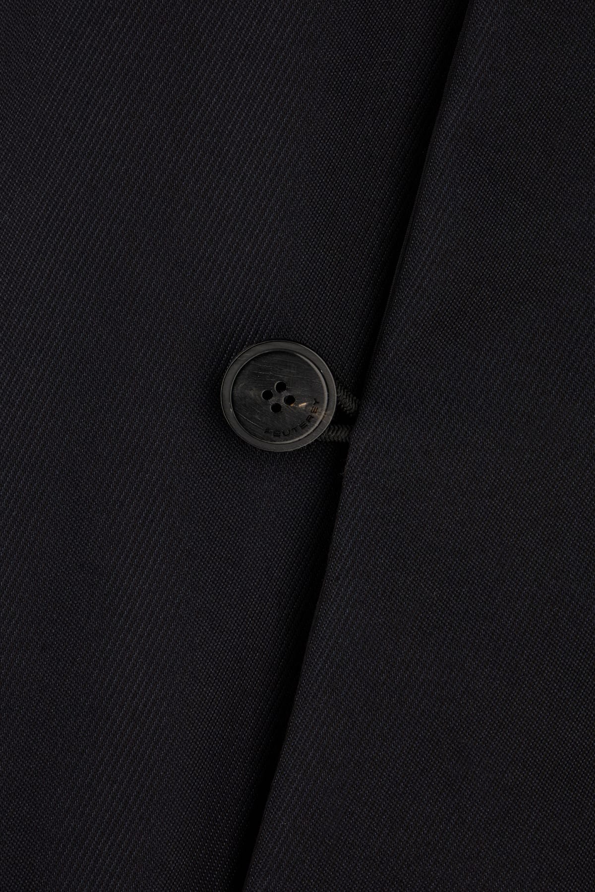 Peuterey Midnight Blue Stretch Nylon Blend Down Jacket In Black