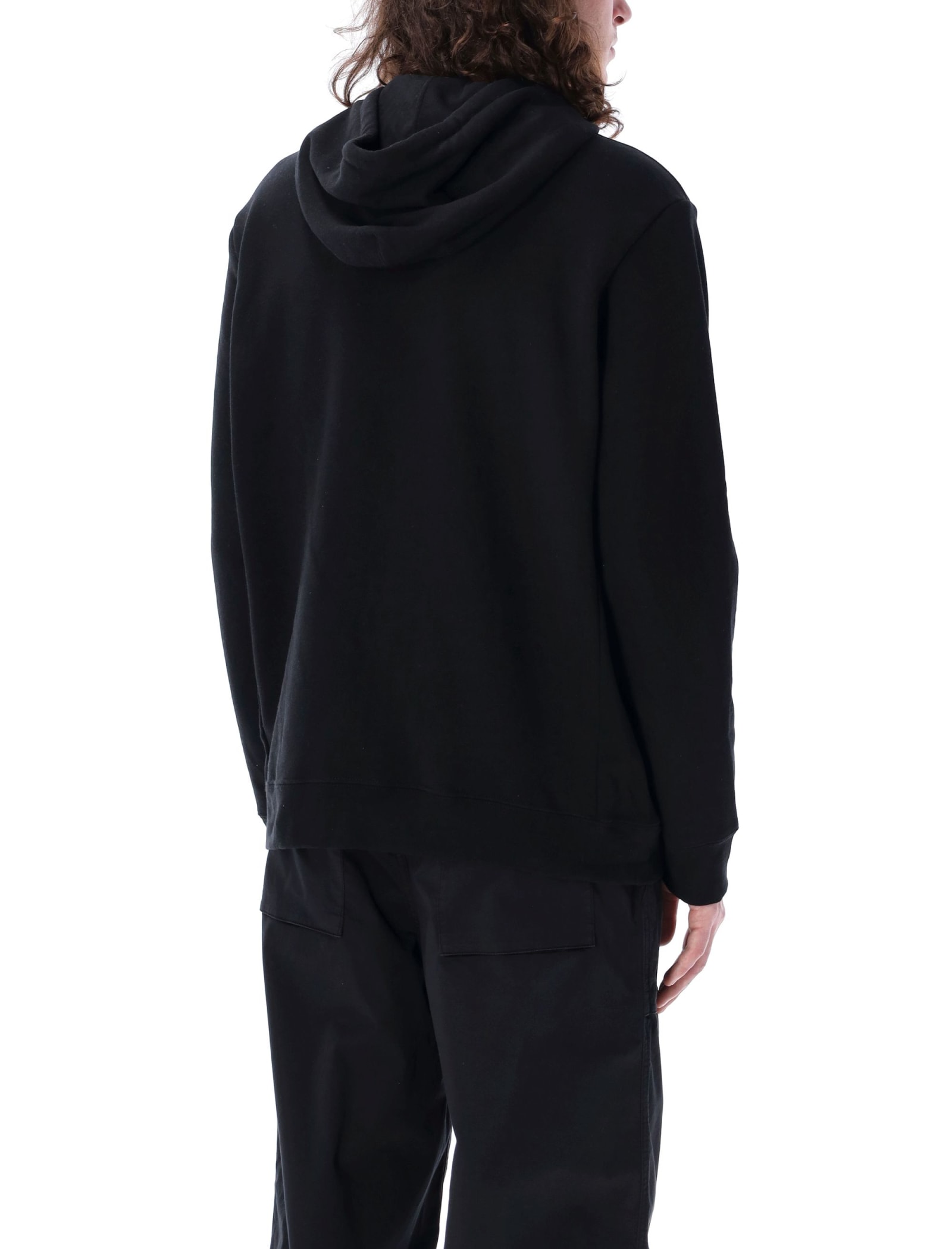 Shop Patagonia P-6 Logo Uprisal Hoodie In Black