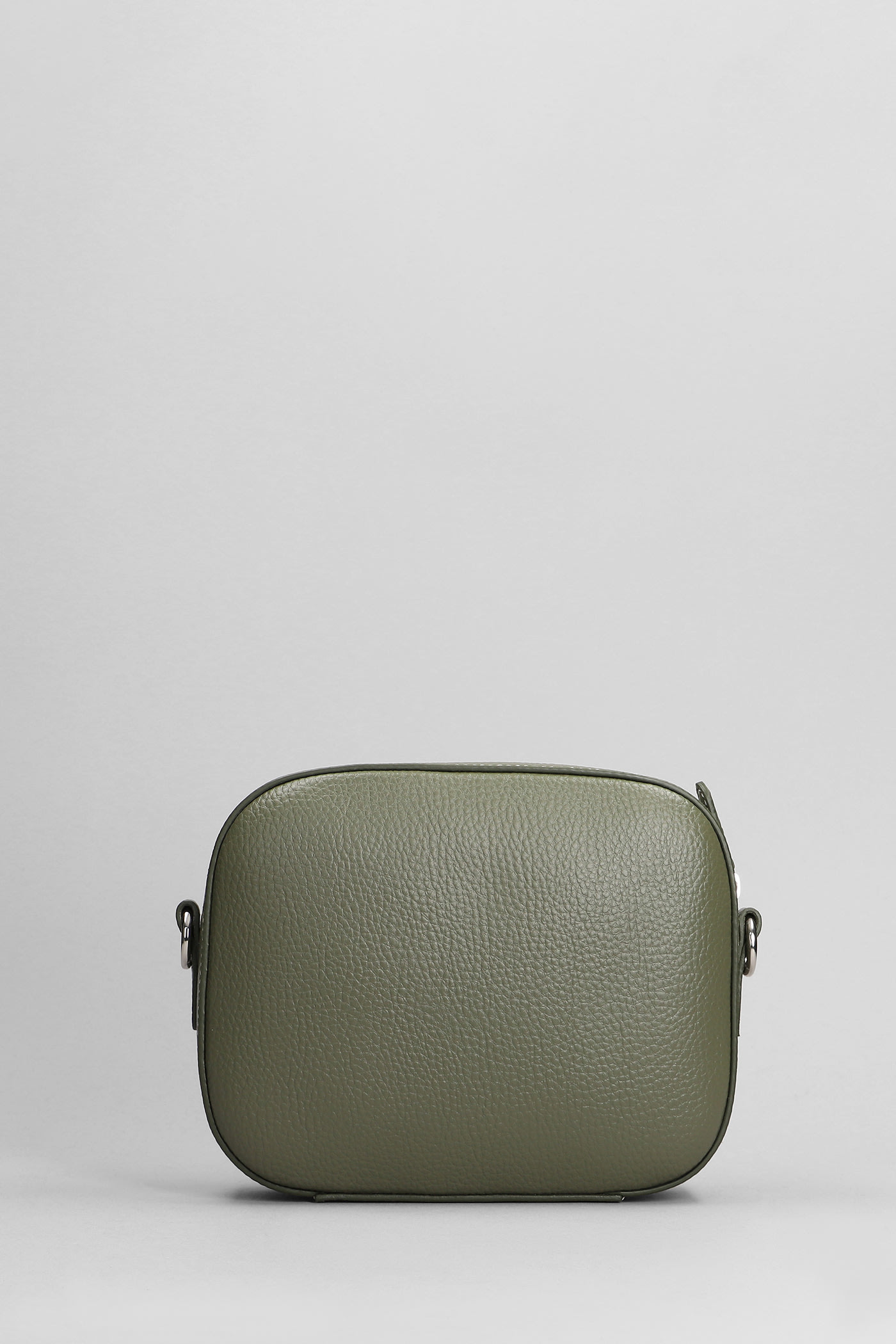 Shop Stella Mccartney Shoulder Bag In Green Polyamide