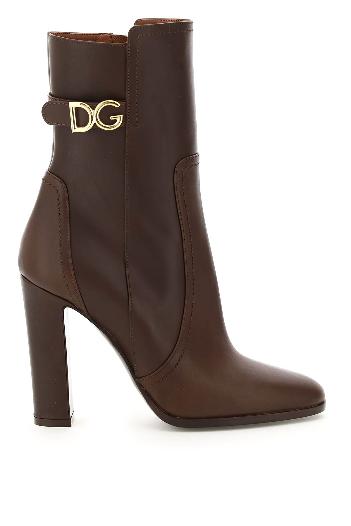 Buy Dolce & Gabbana Dg Caroline Ankle Boots online, shop Dolce & Gabbana shoes with free shipping