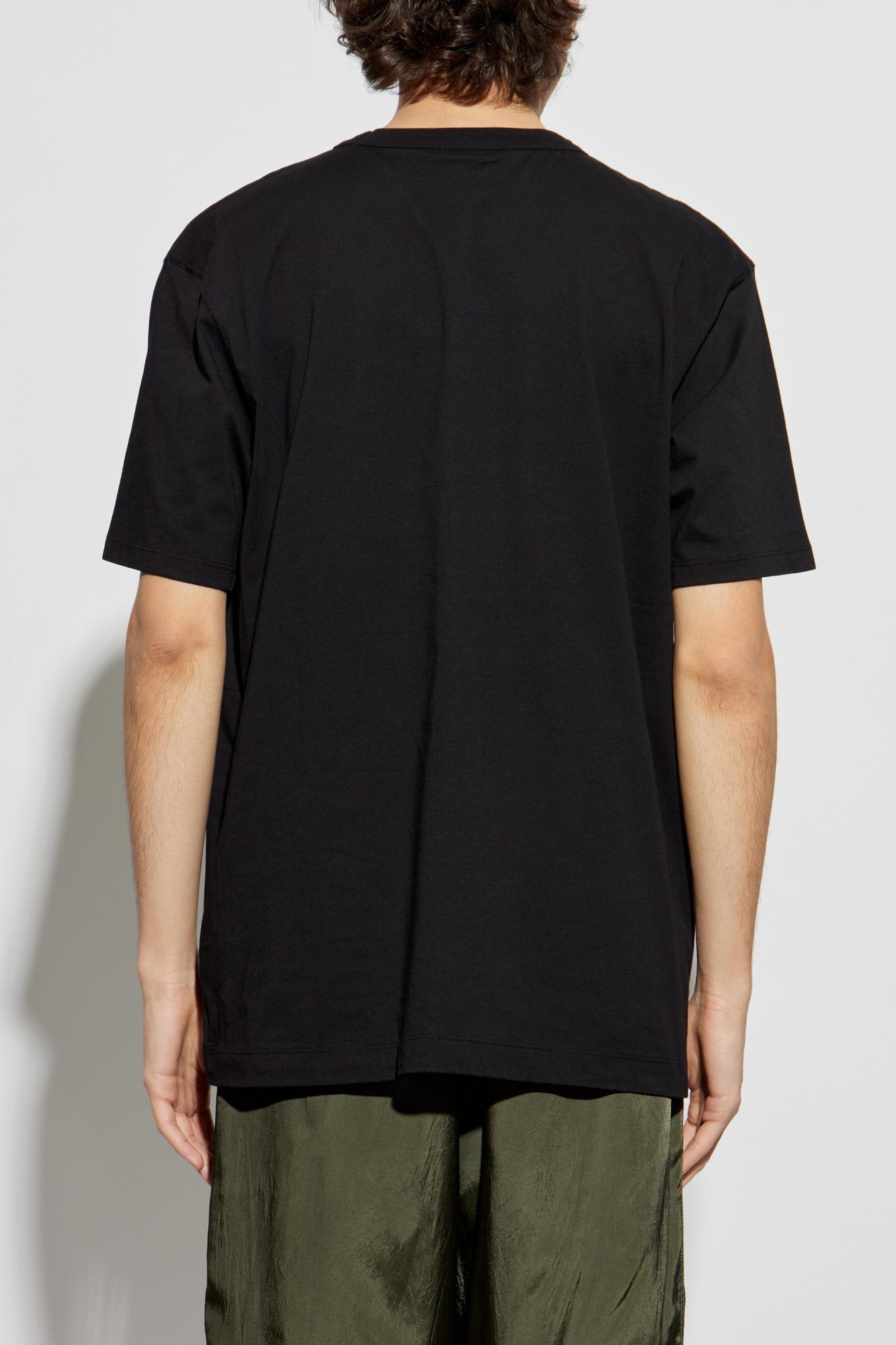 Dries Van Noten Show Tee In Black