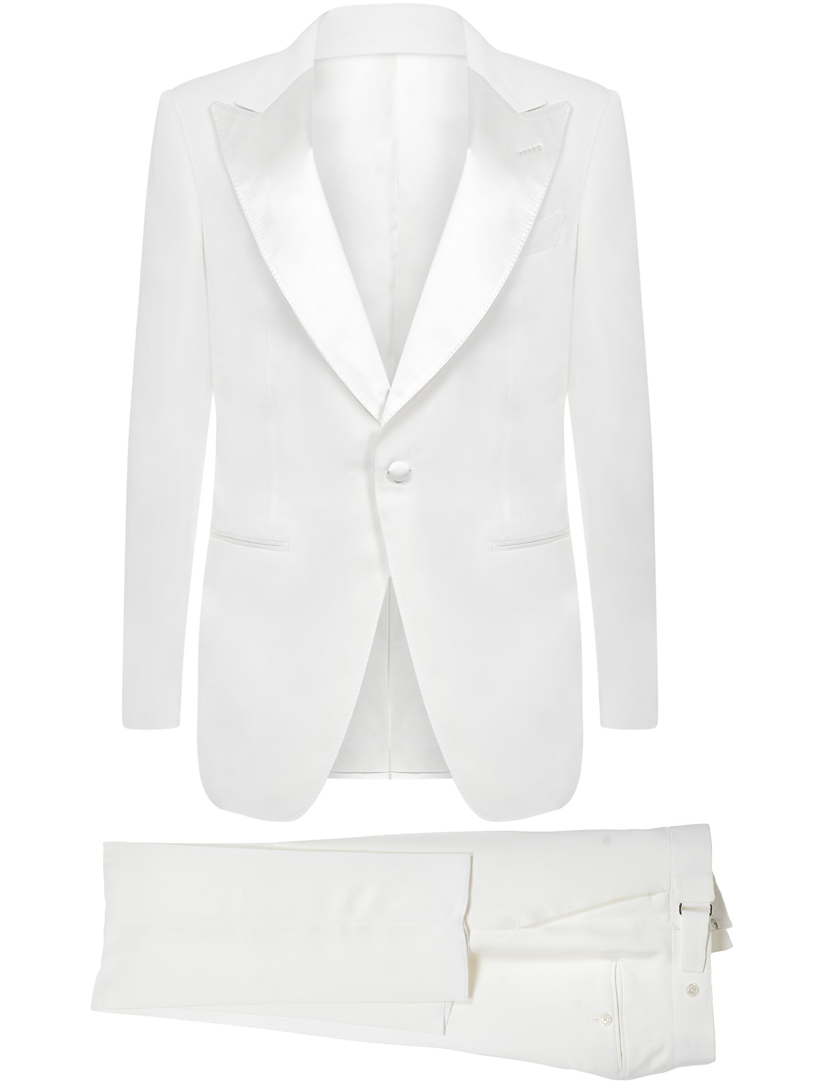 Tom Ford Suit In White