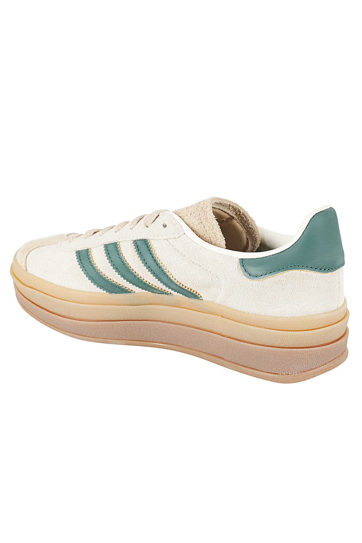 Adidas Originals Gazelle Bold Lace-up Sneakers In Cwhite
