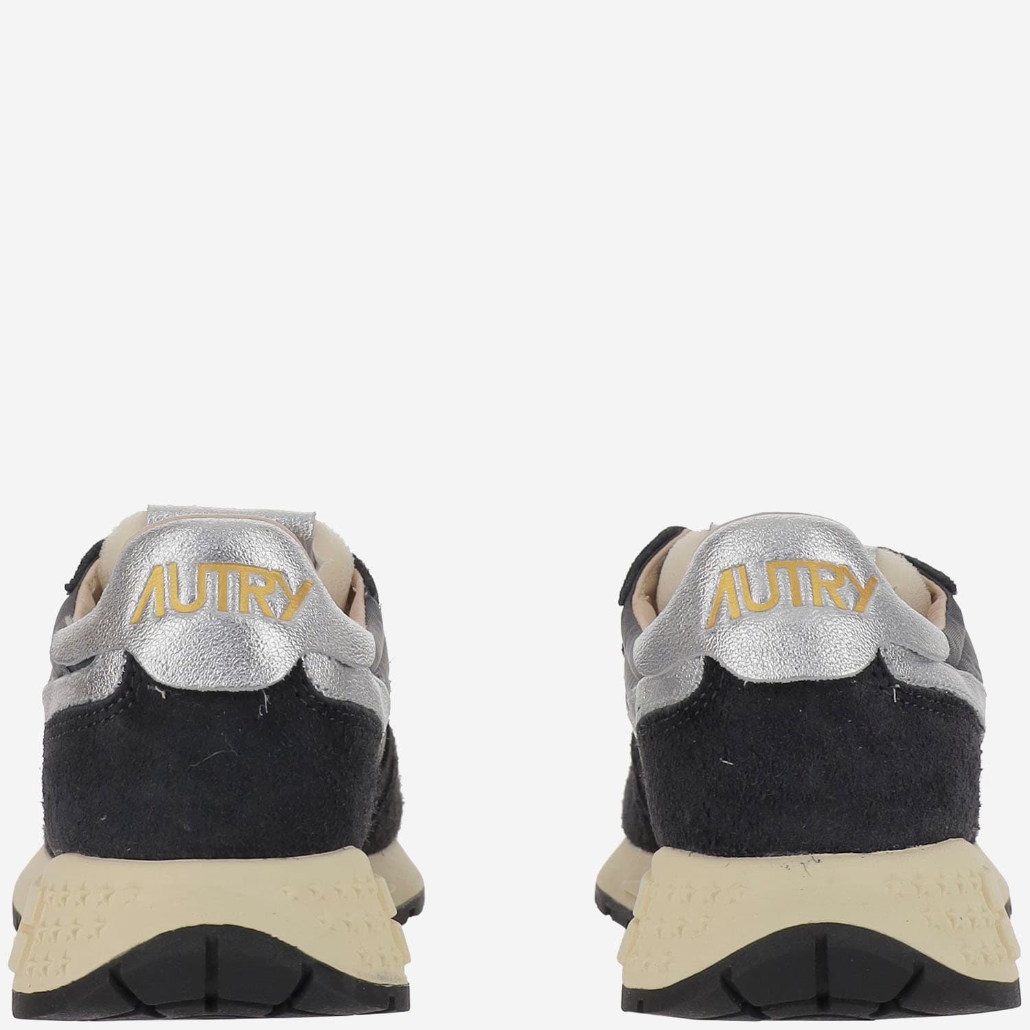 Autry 'reelwind' Blue Low Top Sneakers With Logo Patch On Tongue And Side And Logo Lettering On The Heel