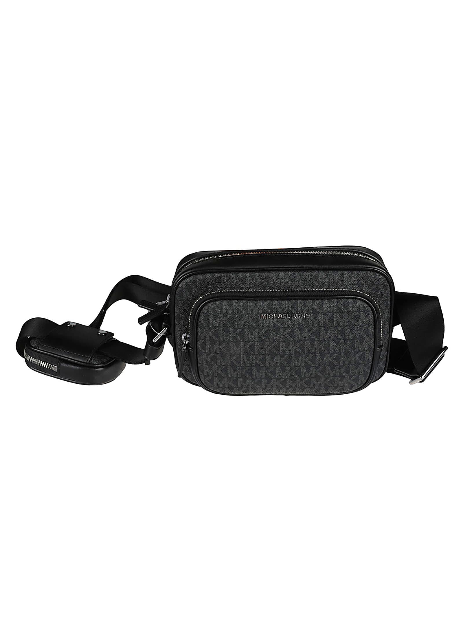 Shop Michael Kors Hudson Camera Bag In Black