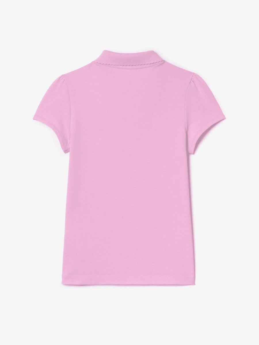 Shop Lacoste Polo In Pink