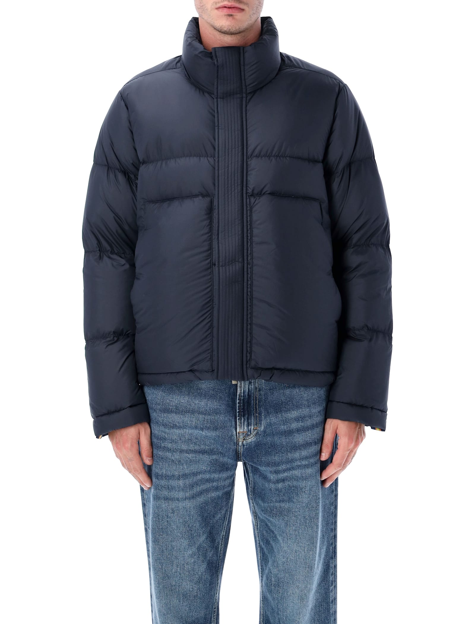 K-way Tuill Thermo Microfiber Down Jacket In Blue
