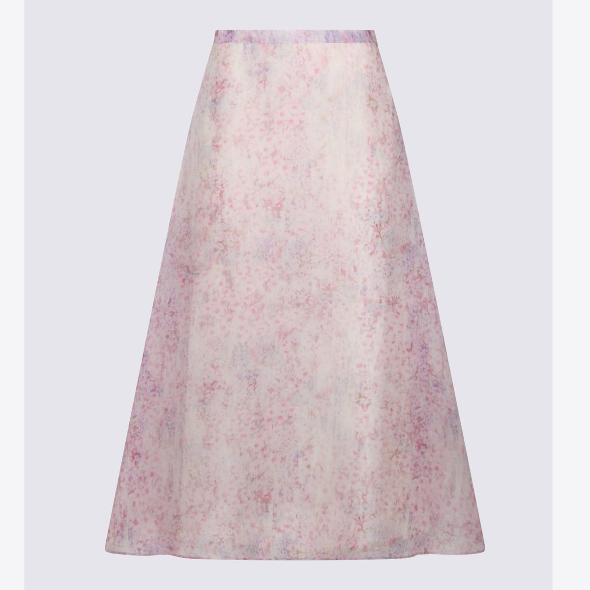 Alberta Ferretti Violet Silk Skirt Alberta Ferretti Violet Silk Skirt
