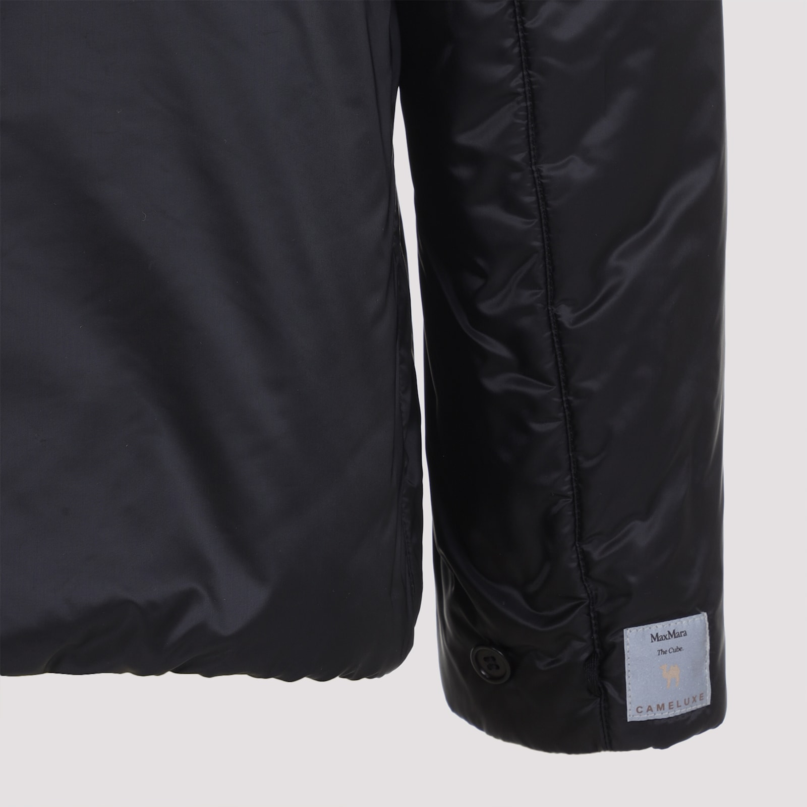 Max Mara The Cube Greenh Jacket In Black