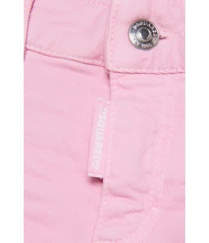 Shop Dsquared2 Twiggy Straight Jeans In Pink