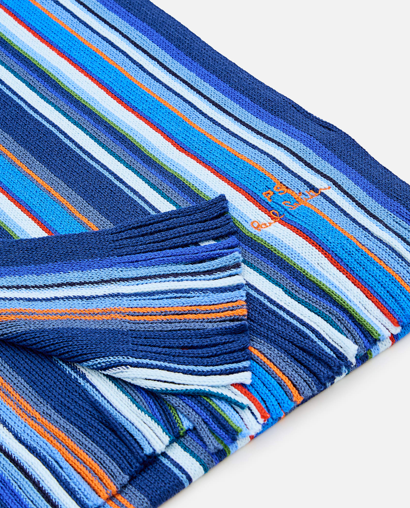 PAUL SMITH MEN SCARF PS MULTCOL STRP 