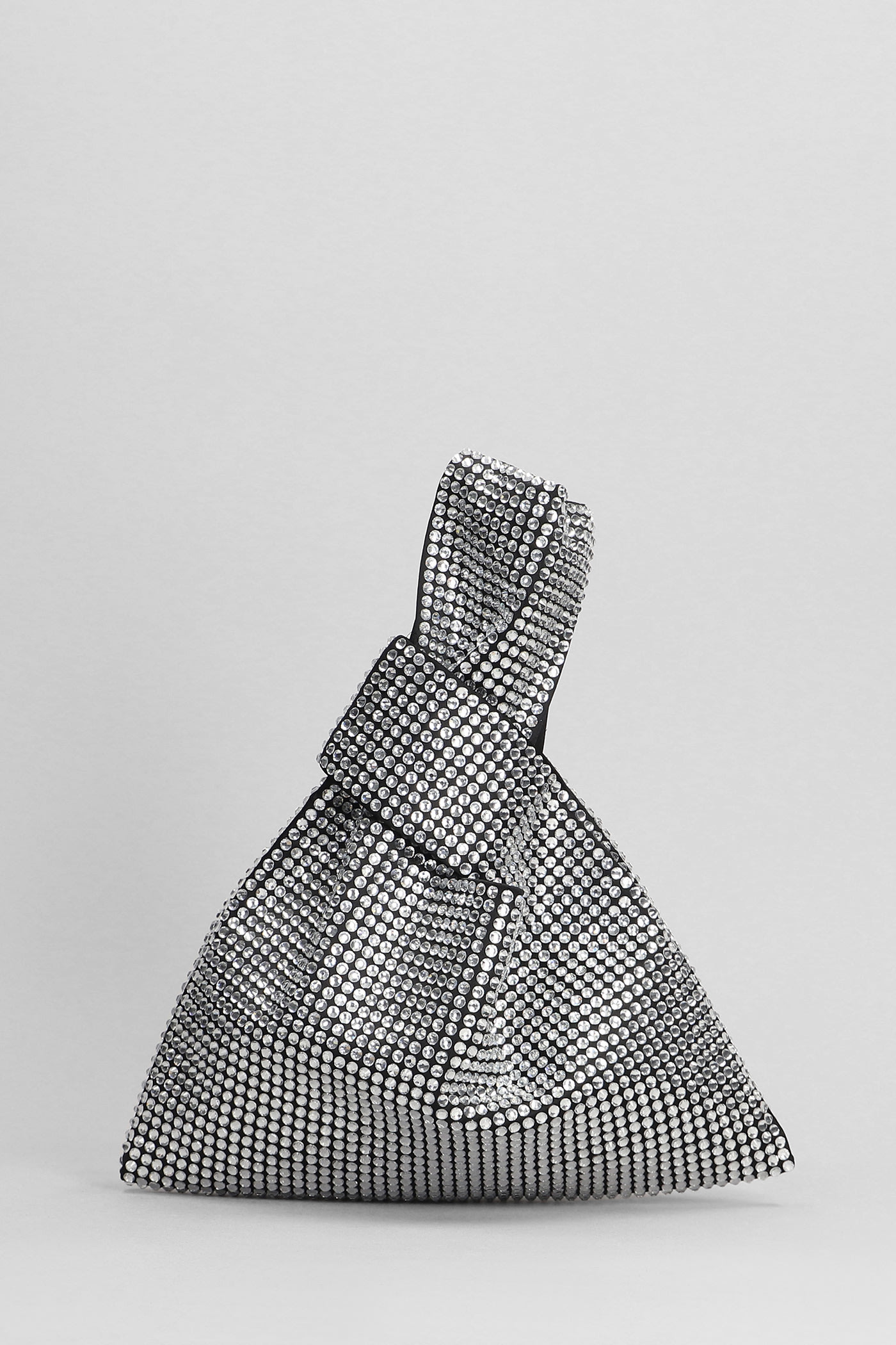 Shop Giuseppe Di Morabito Hand Bag In Black Polyester
