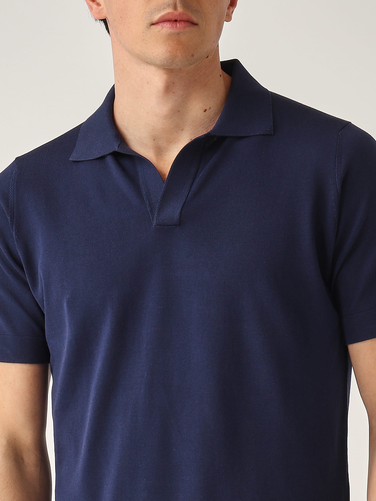Filippo De Laurentiis Polo Skipper Ss In Blue
