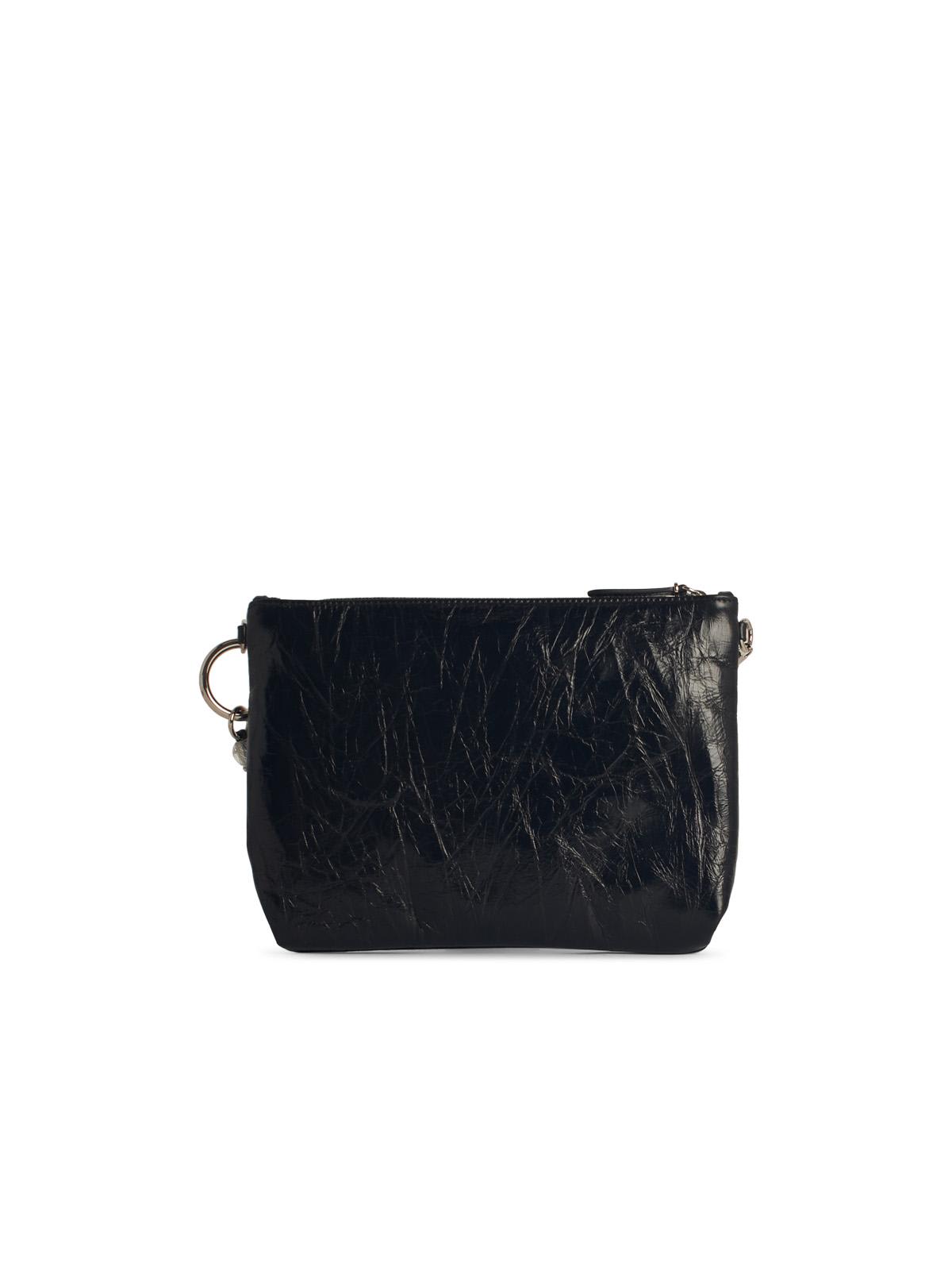 トートバッグ Jimmy Choo Callie' Black Leather Bag Callie Small leather clutch in black - Jimmy Choo | Mytheresa