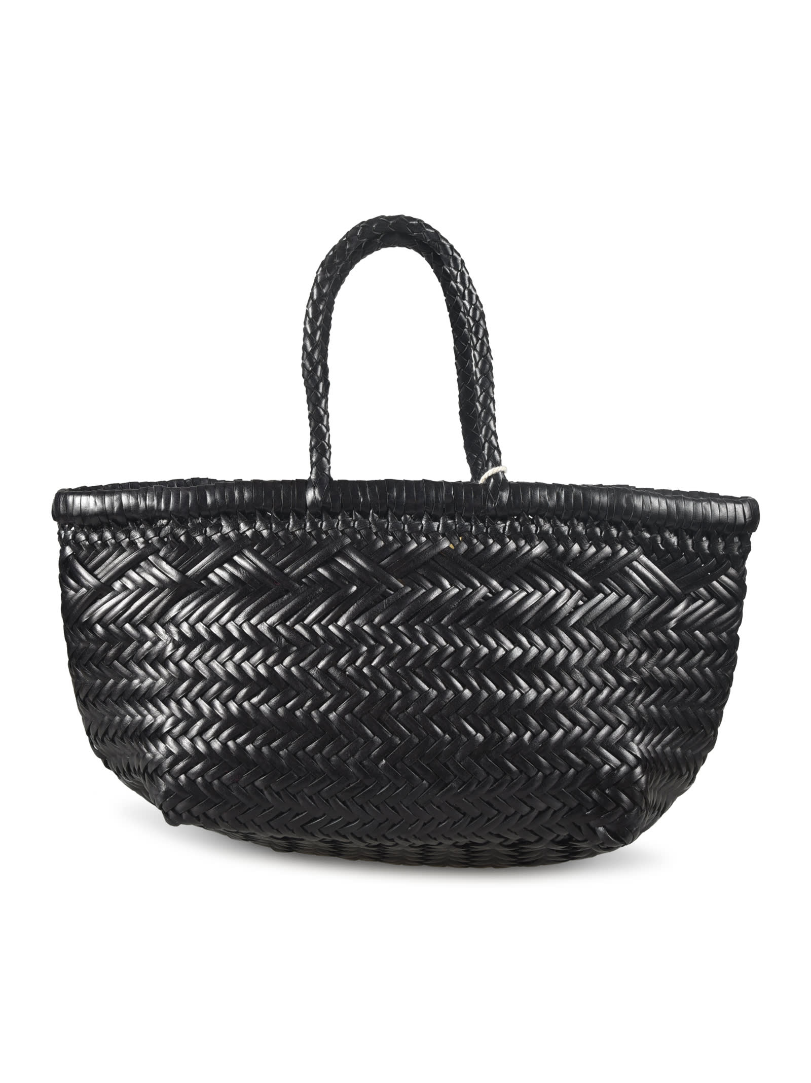 Shop Dragon Diffusion Bamboo Triple Jump Small Tote In Black