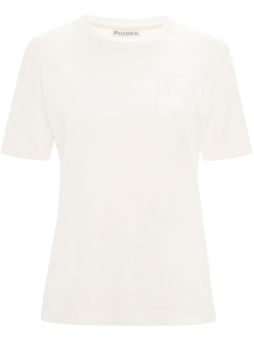 JW ANDERSON JWA EMBROIDERED T-SHIRT,11295224