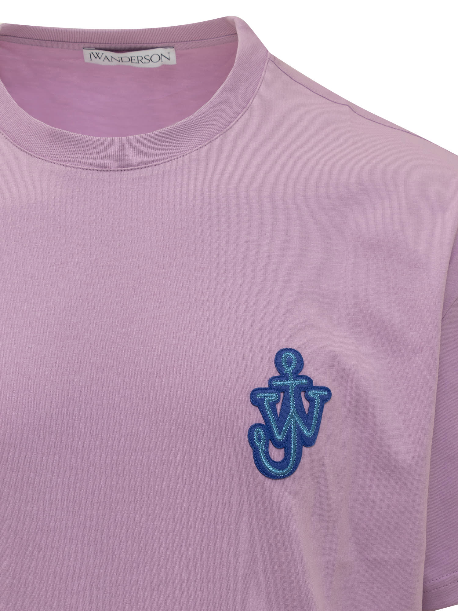 Shop Jw Anderson Anchor T-shirt In Pink