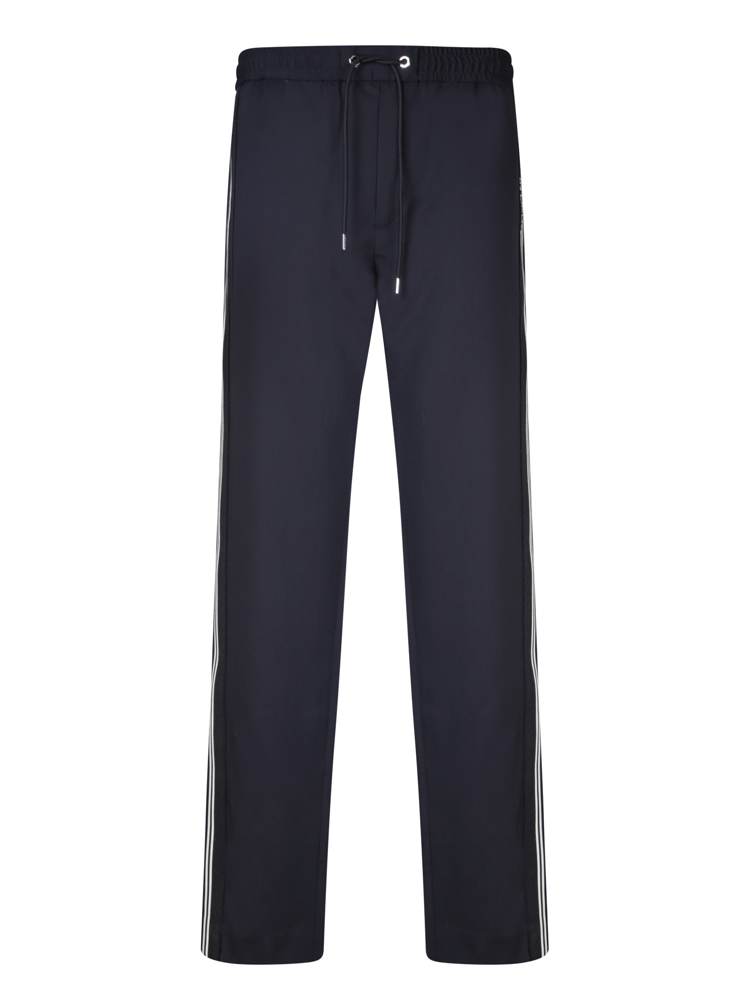 Moncler Coulisse Blue Trousers