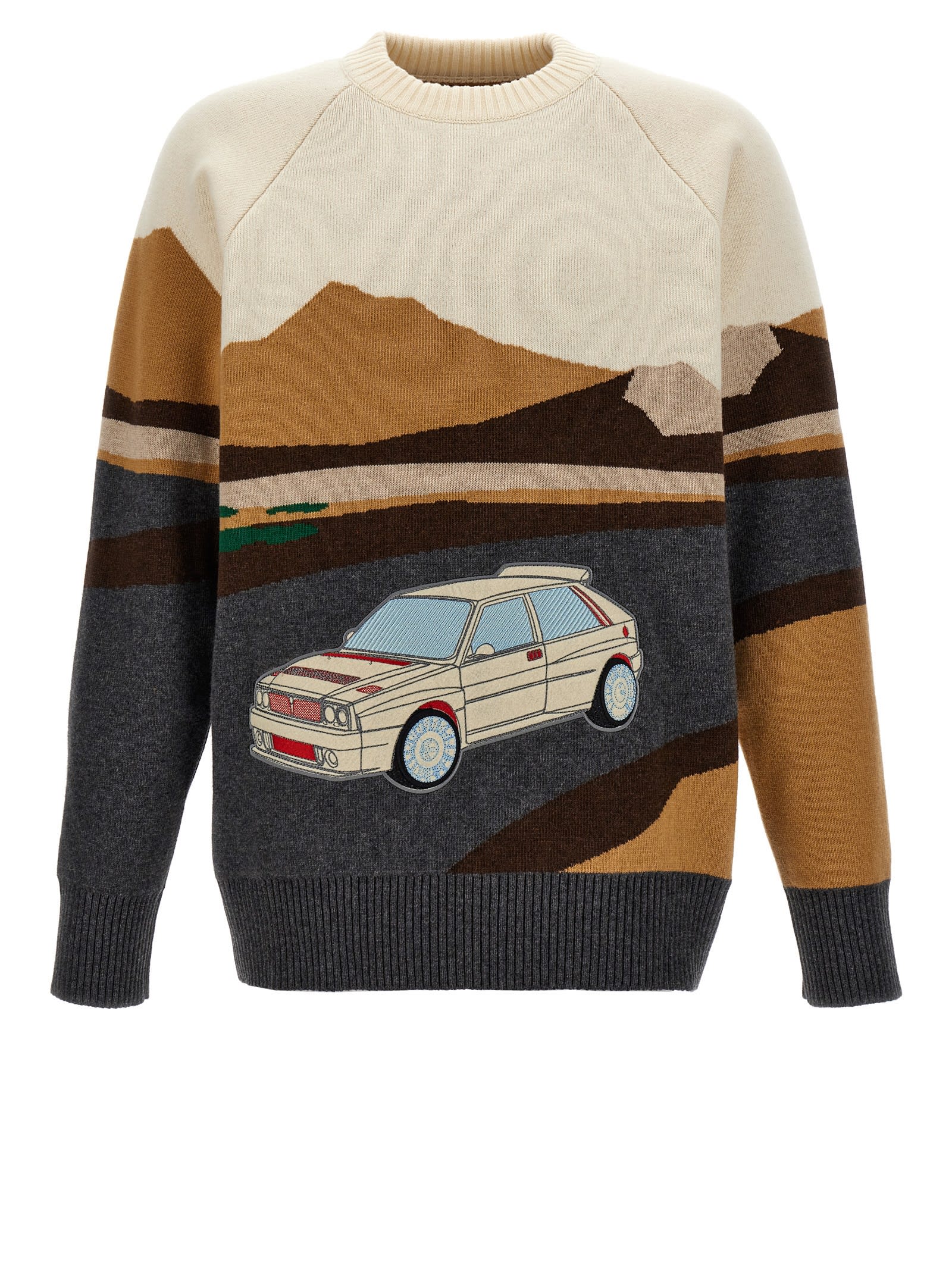 Shop Lc23 Delta Sweater In Multicolor